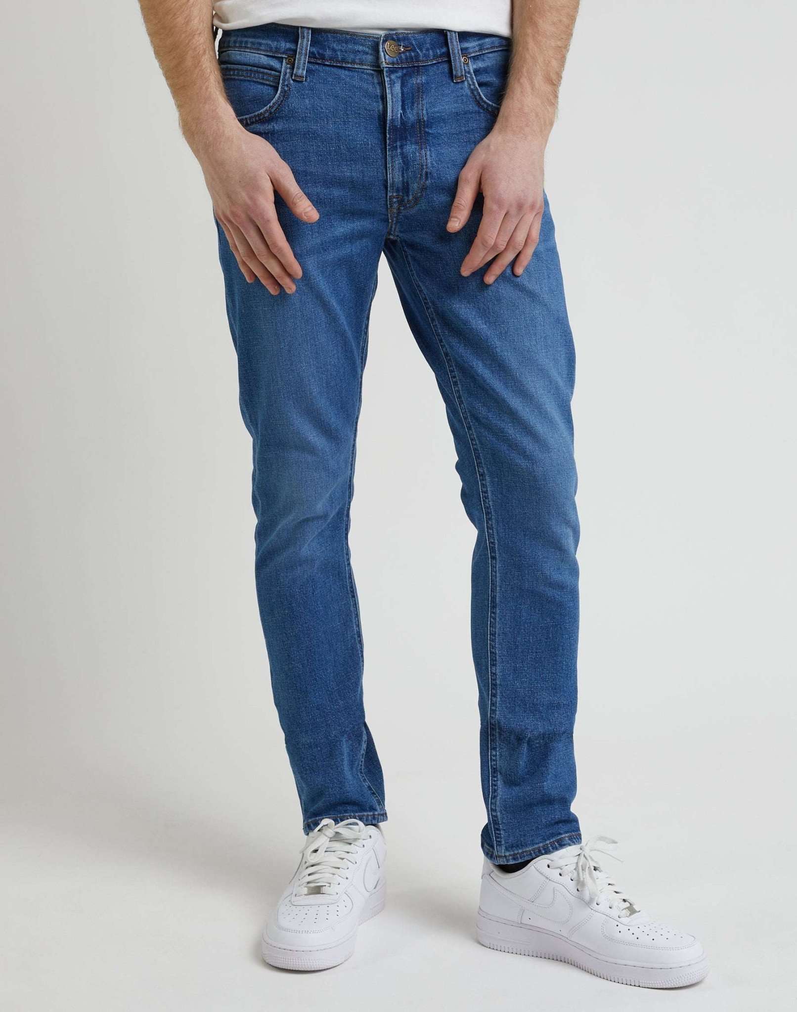 Luke in Blue Shadow Mid Jeans Lee