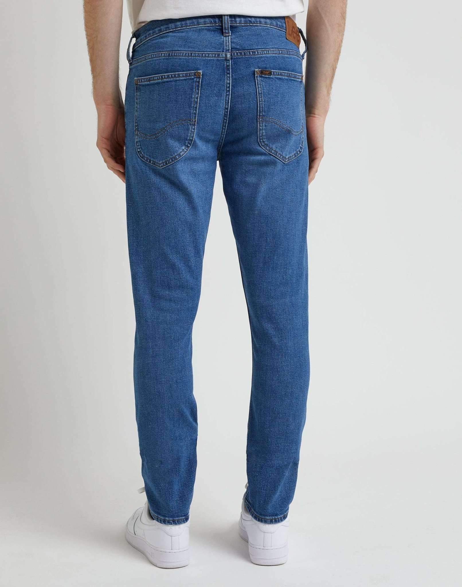 Luke in Blue Shadow Mid Jeans Lee