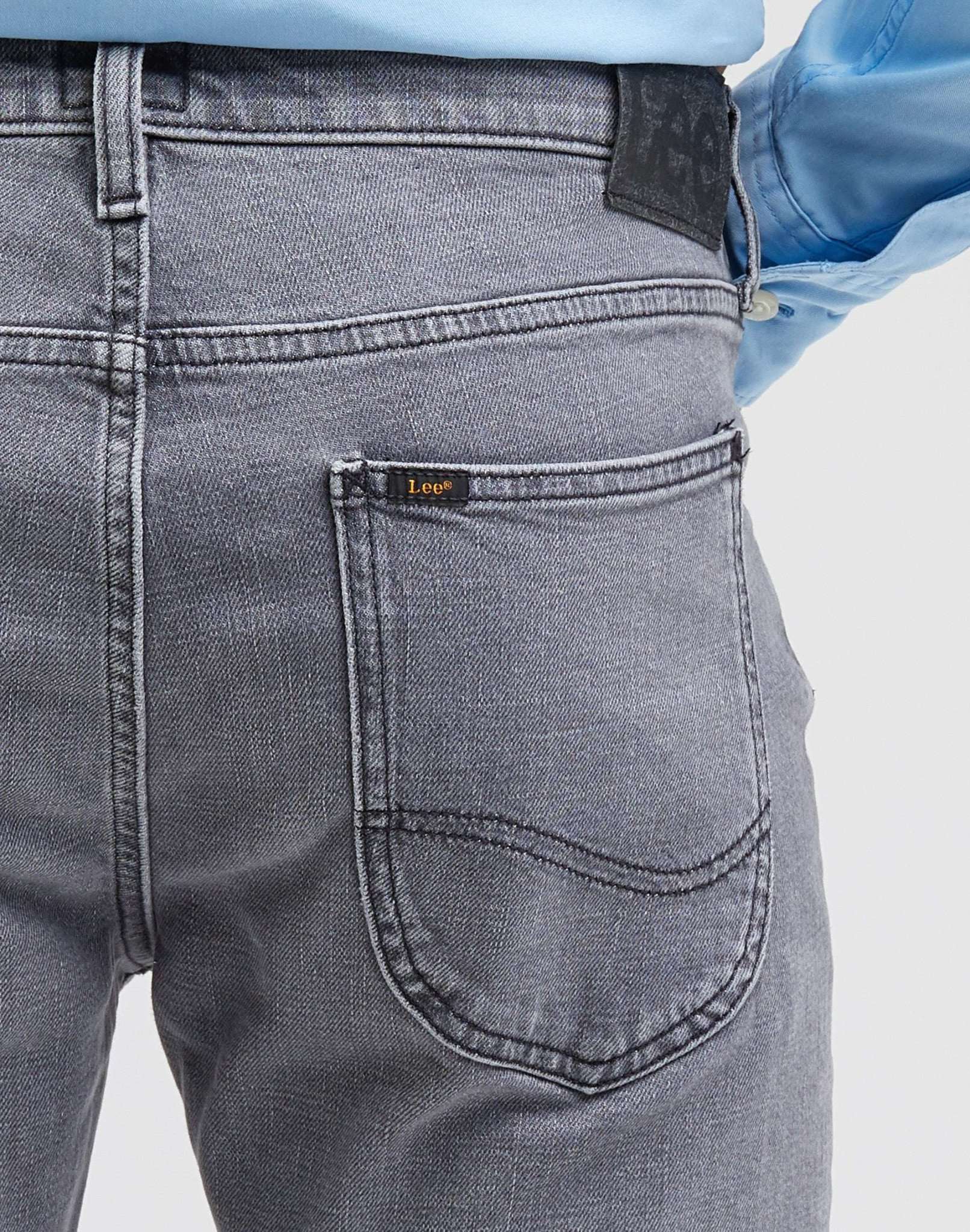 Luke Low Stretch in Greys End Jeans Lee