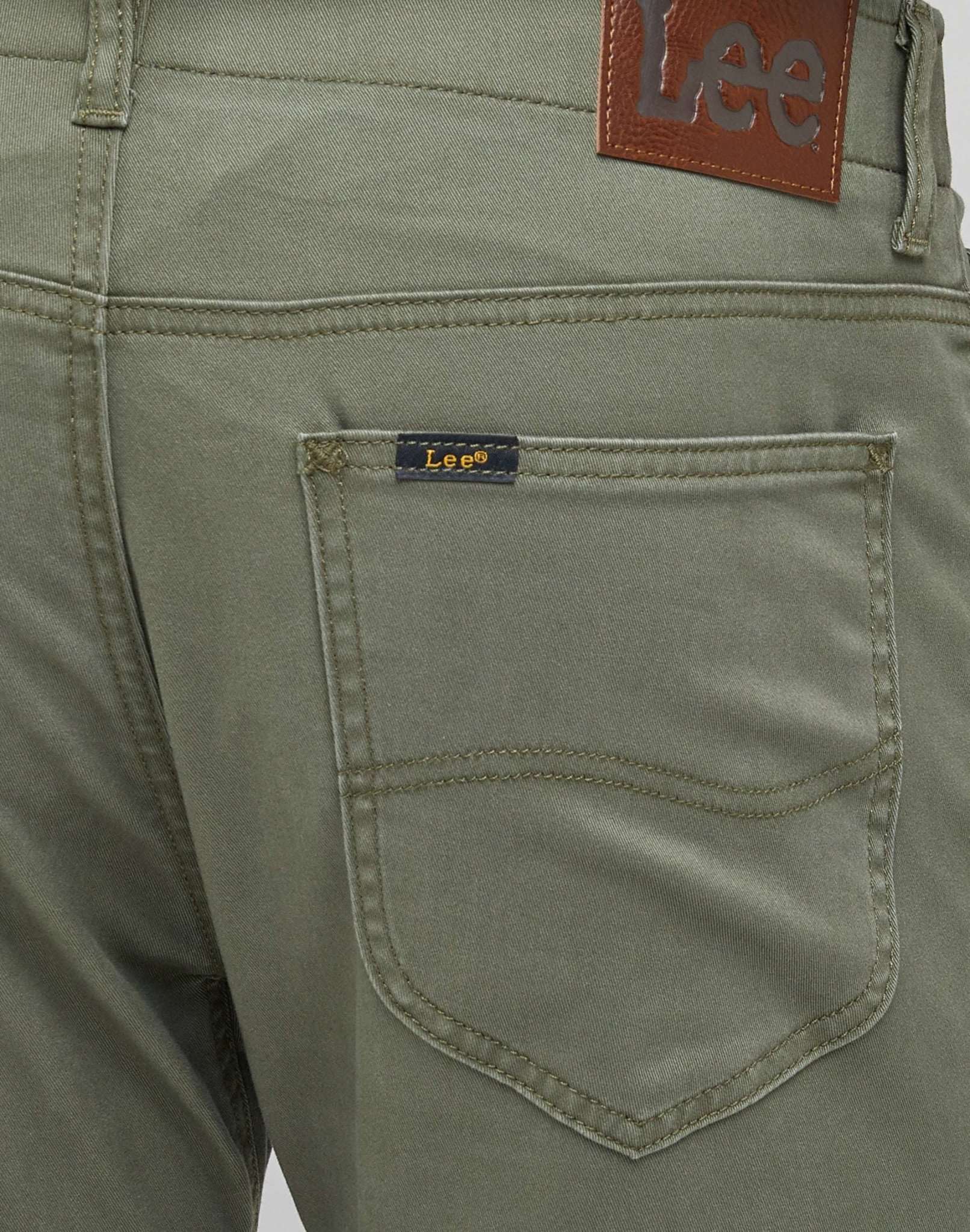 Slim Fit MVP in Muted Olive Pants Lee