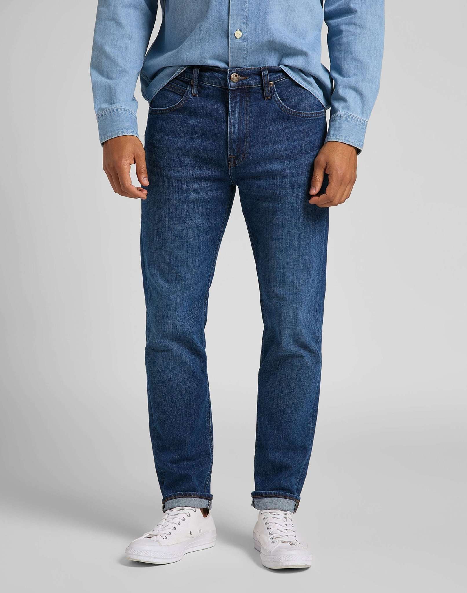 Austin in Mid Bluegrass Jeans Lee