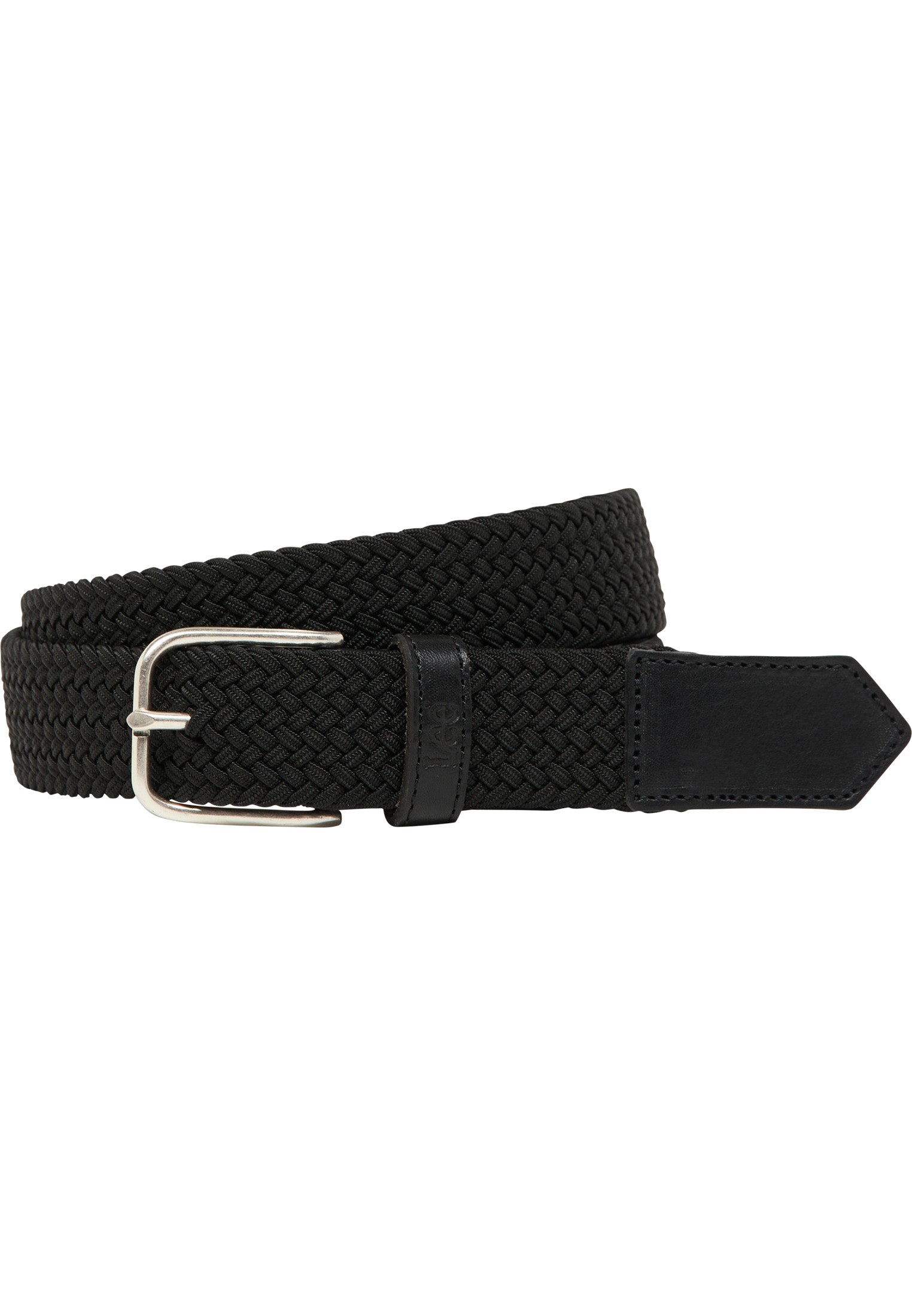 Elastic Webbing Belt in Black Belt Lee