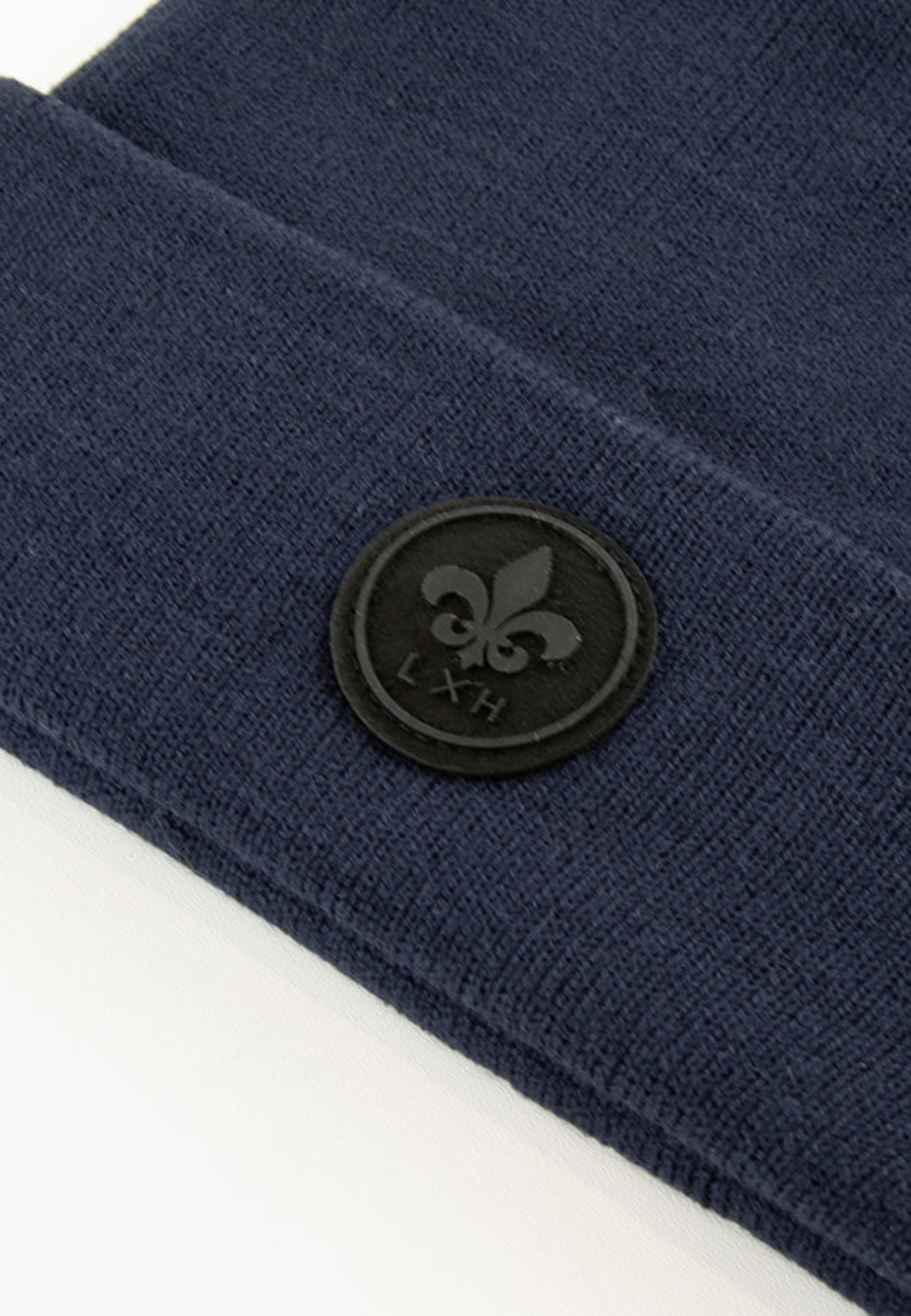Bonnet Maille Fine in Navy Caps LXH