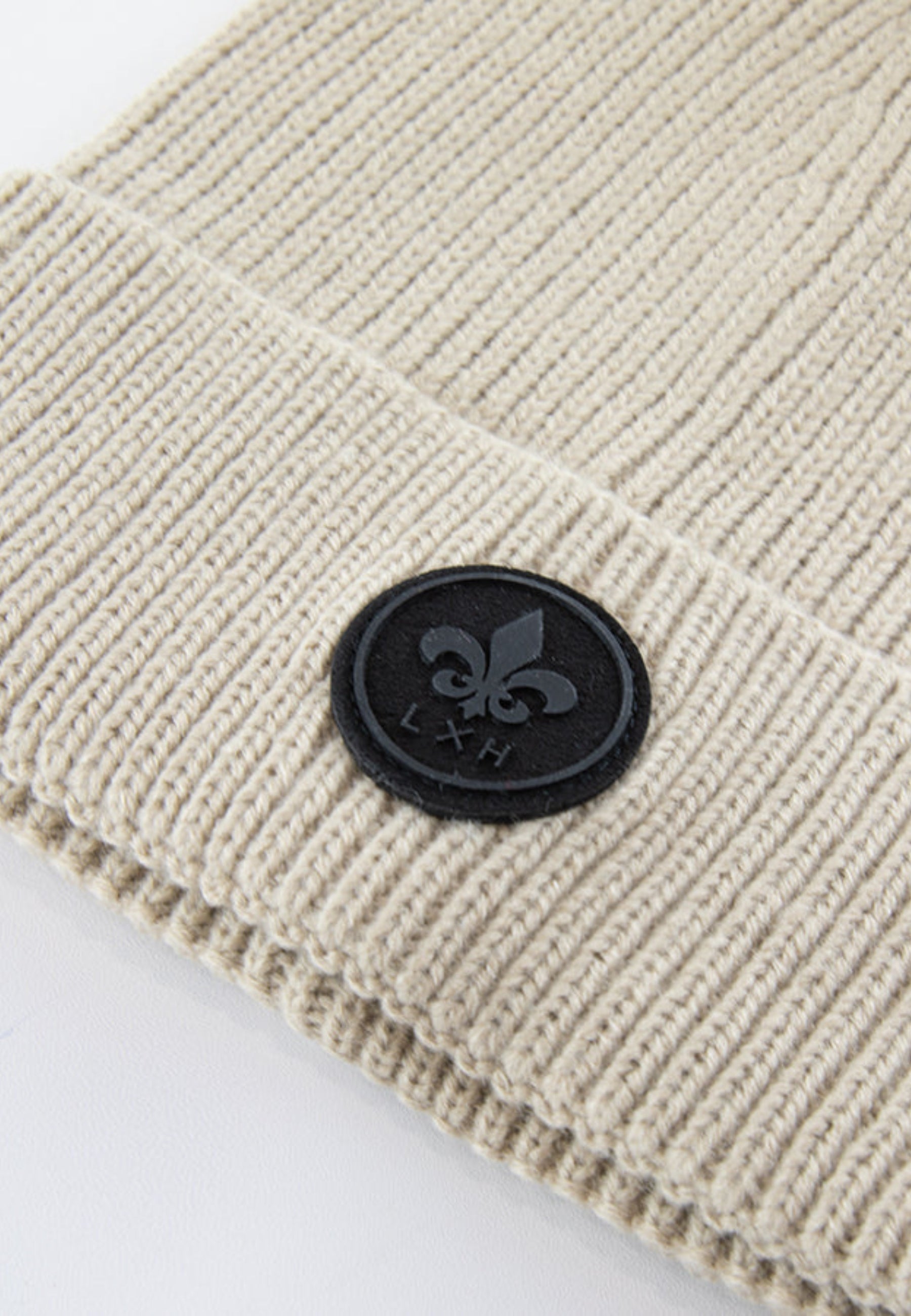 Bonnet Maille Épaisse in beige Caps LXH