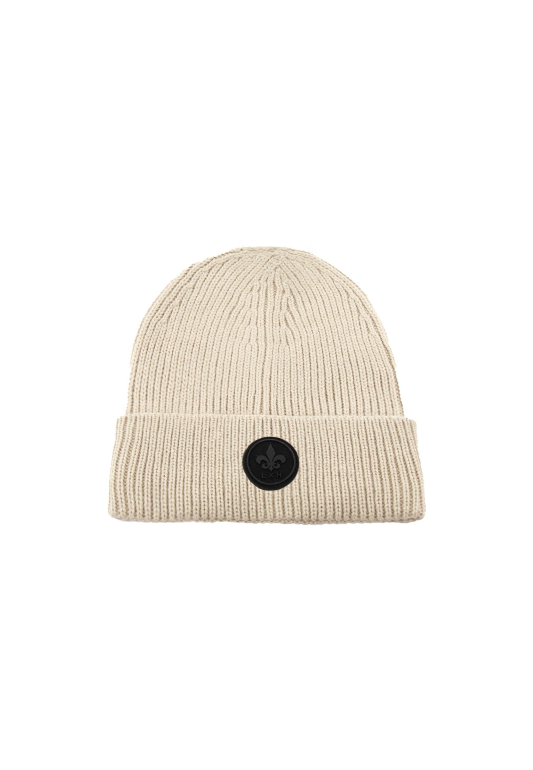 Bonnet Maille Épaisse in beige Caps LXH