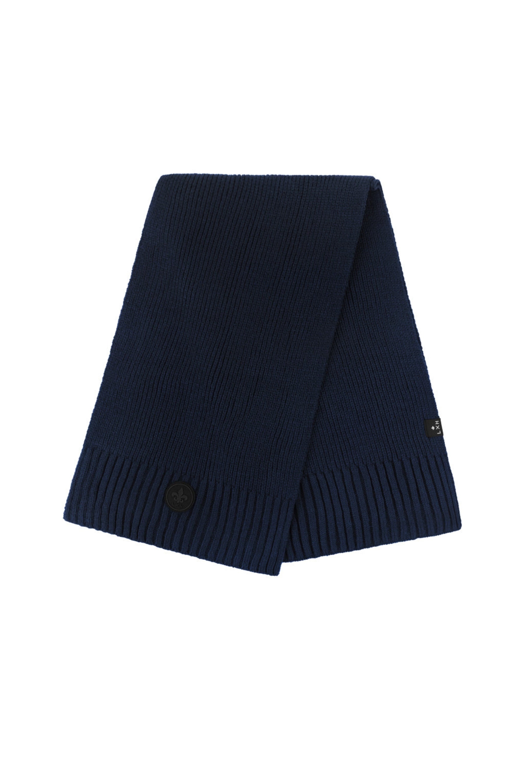 Écharpe Maille épaisse in Navy Scarves LXH
