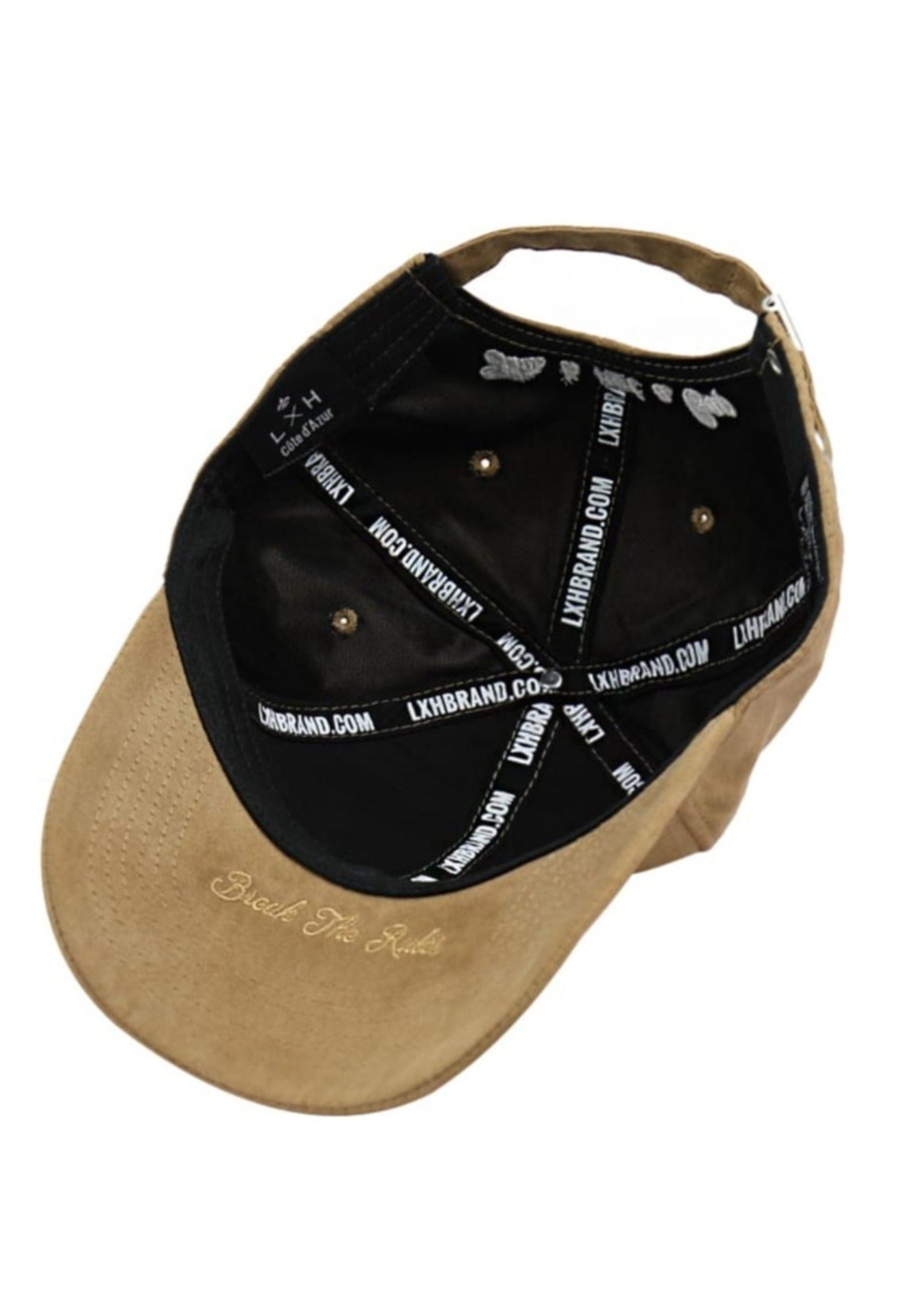 Casquette Suédine - Genève in Camel Caps LXH