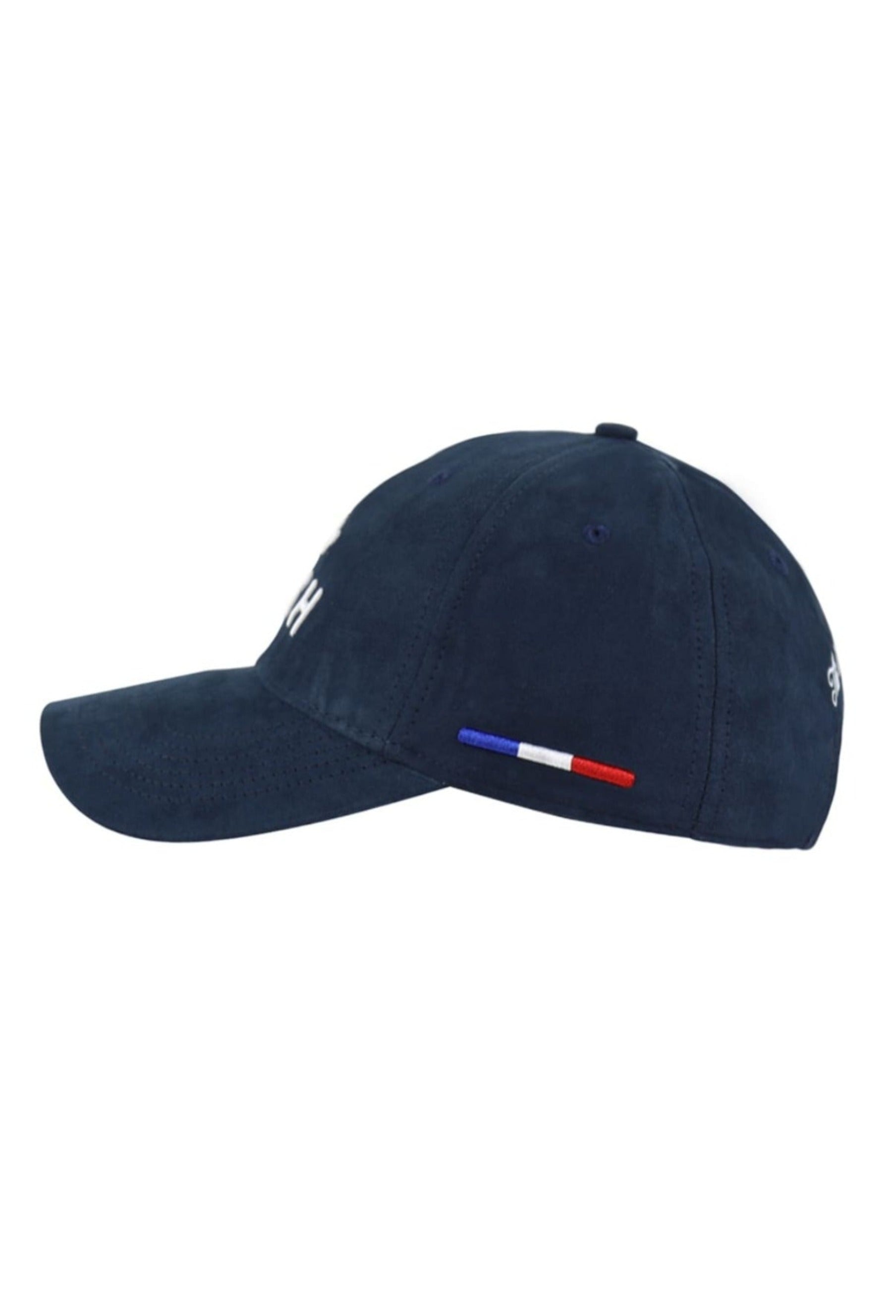 Casquette Suédine - Genève in Bleu Marine Caps LXH