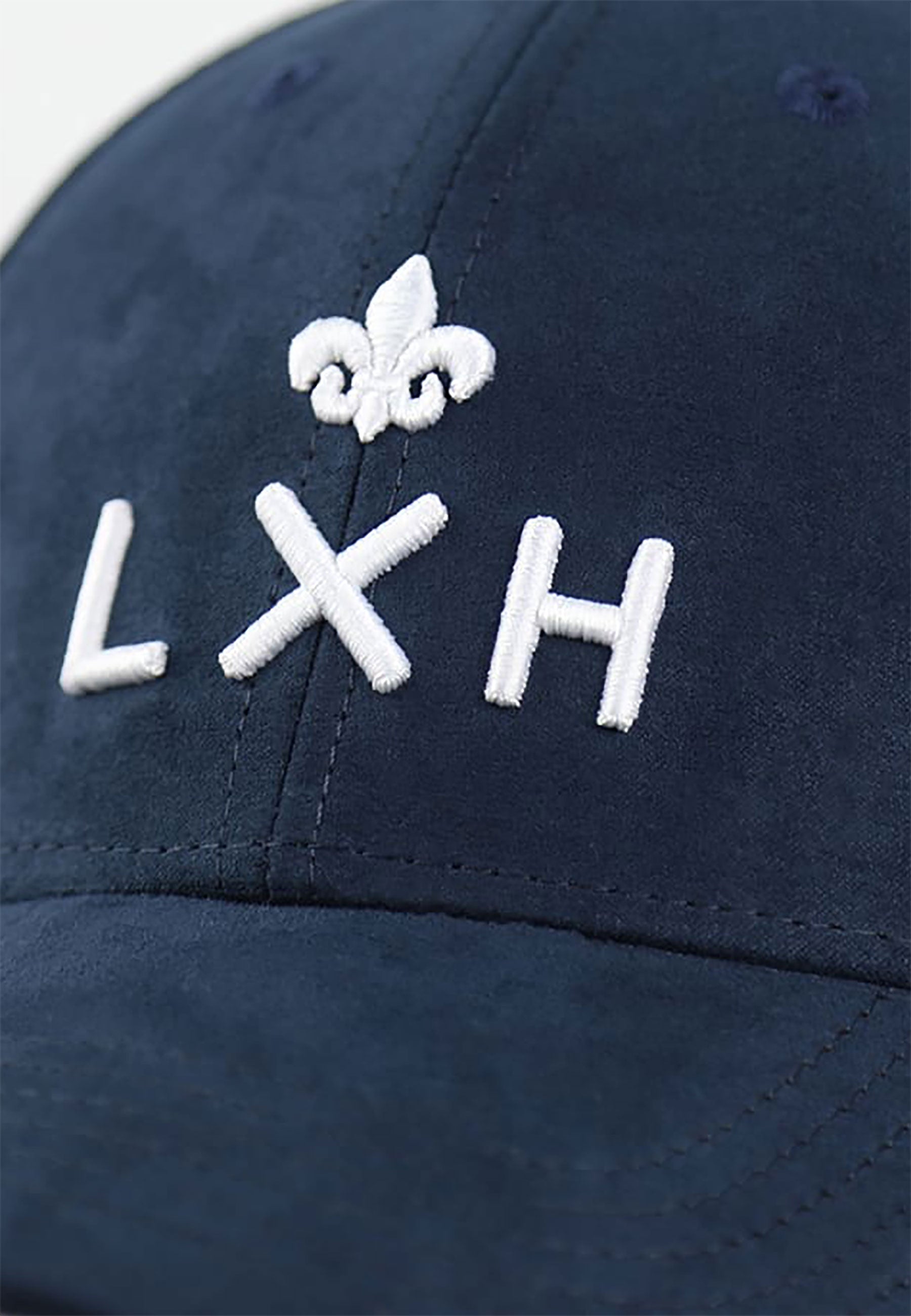 Casquette Suédine - Genève in Bleu Marine Caps LXH