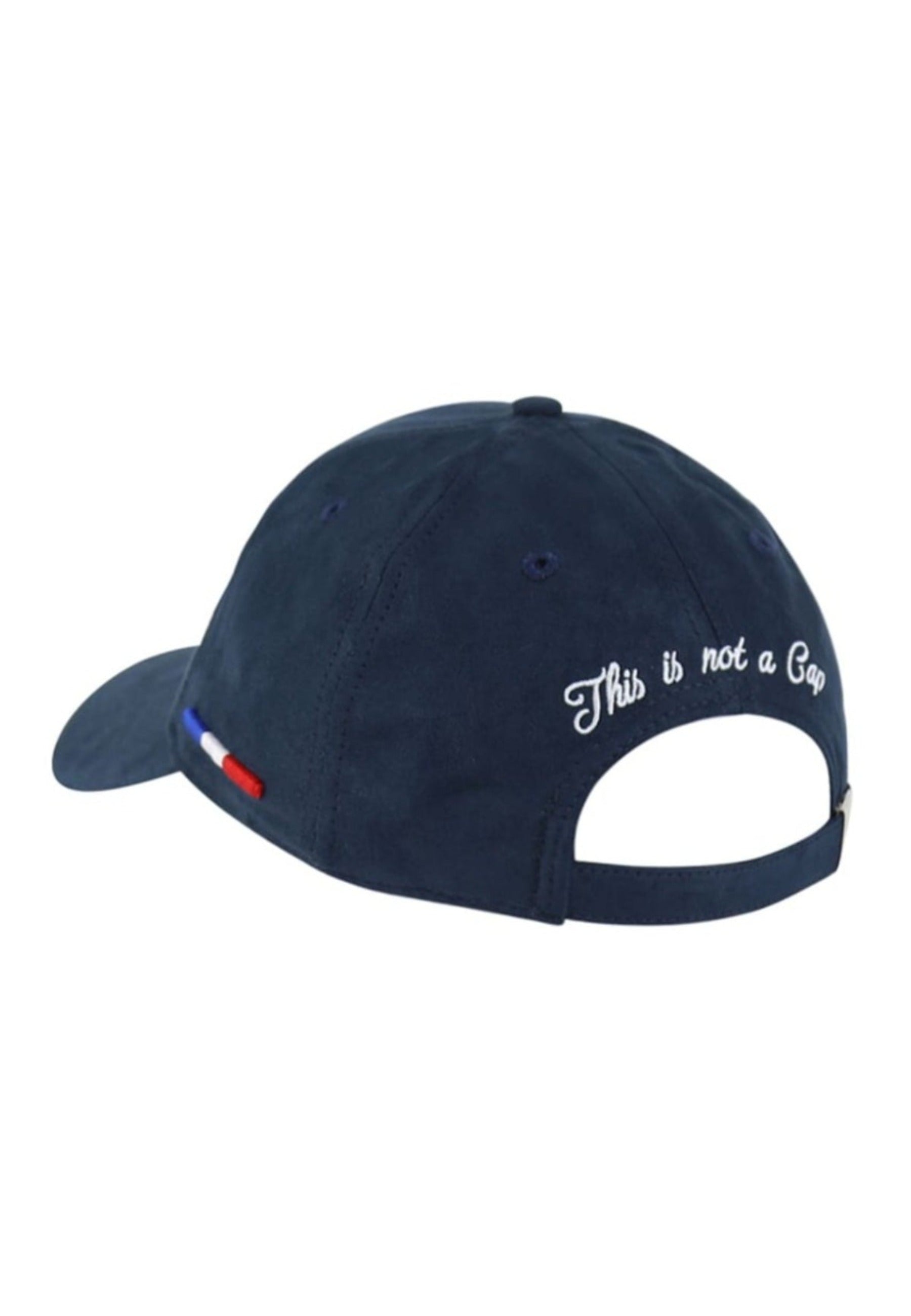 Casquette Suédine - Genève in Bleu Marine Caps LXH