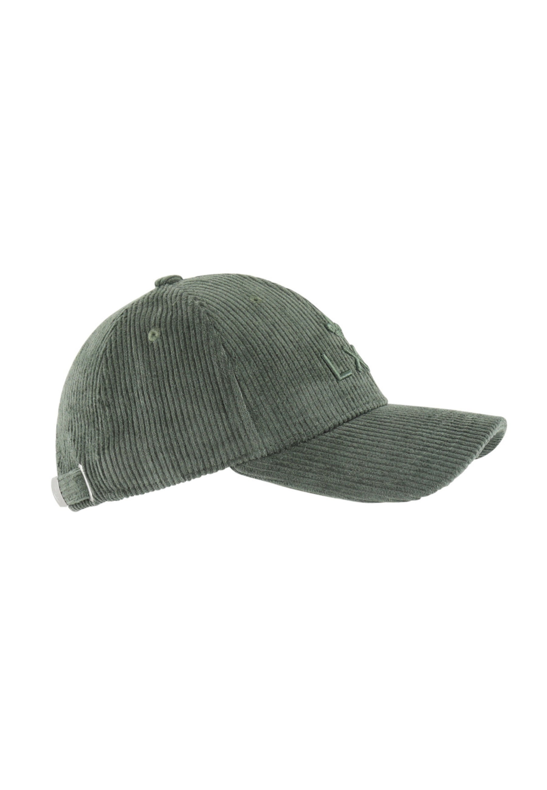 Casquette Velours Côtelé in Vert Forêt Caps LXH