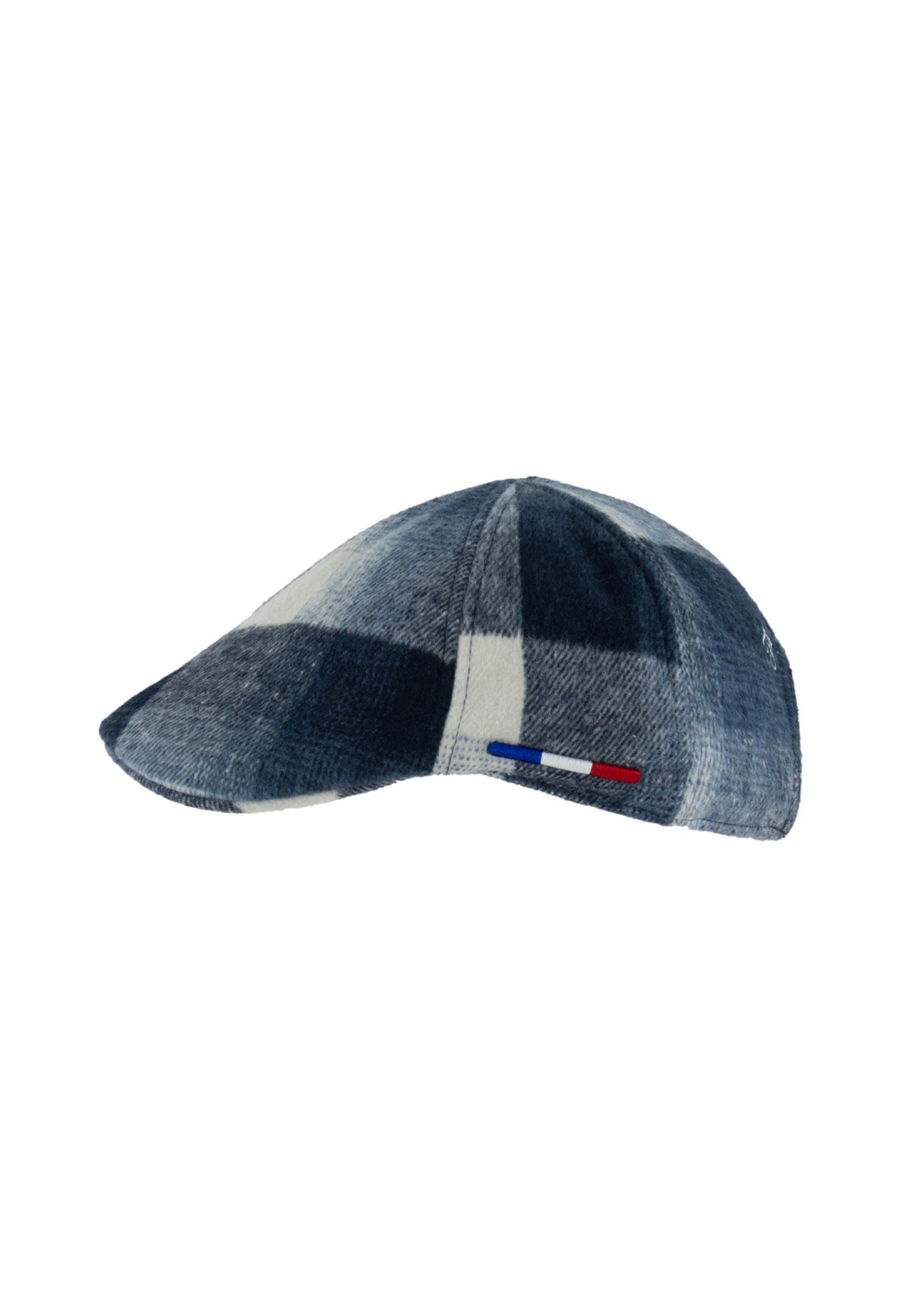 Bérêt Tartan Bicolor in Bleu Caps LXH