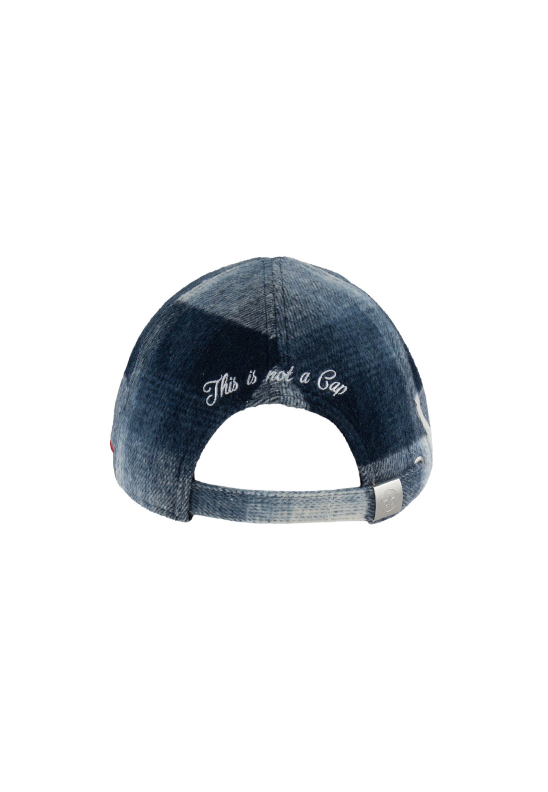 Bérêt Tartan Bicolor in Bleu Caps LXH