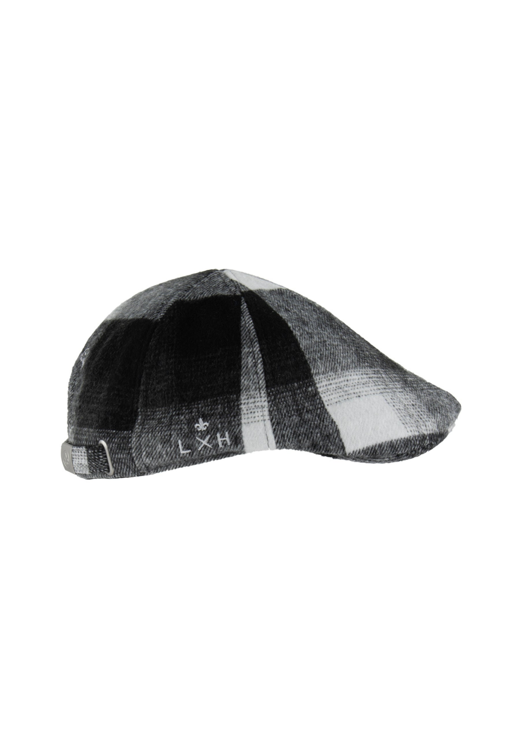 Bérêt Tartan Bicolor in Gris Caps LXH