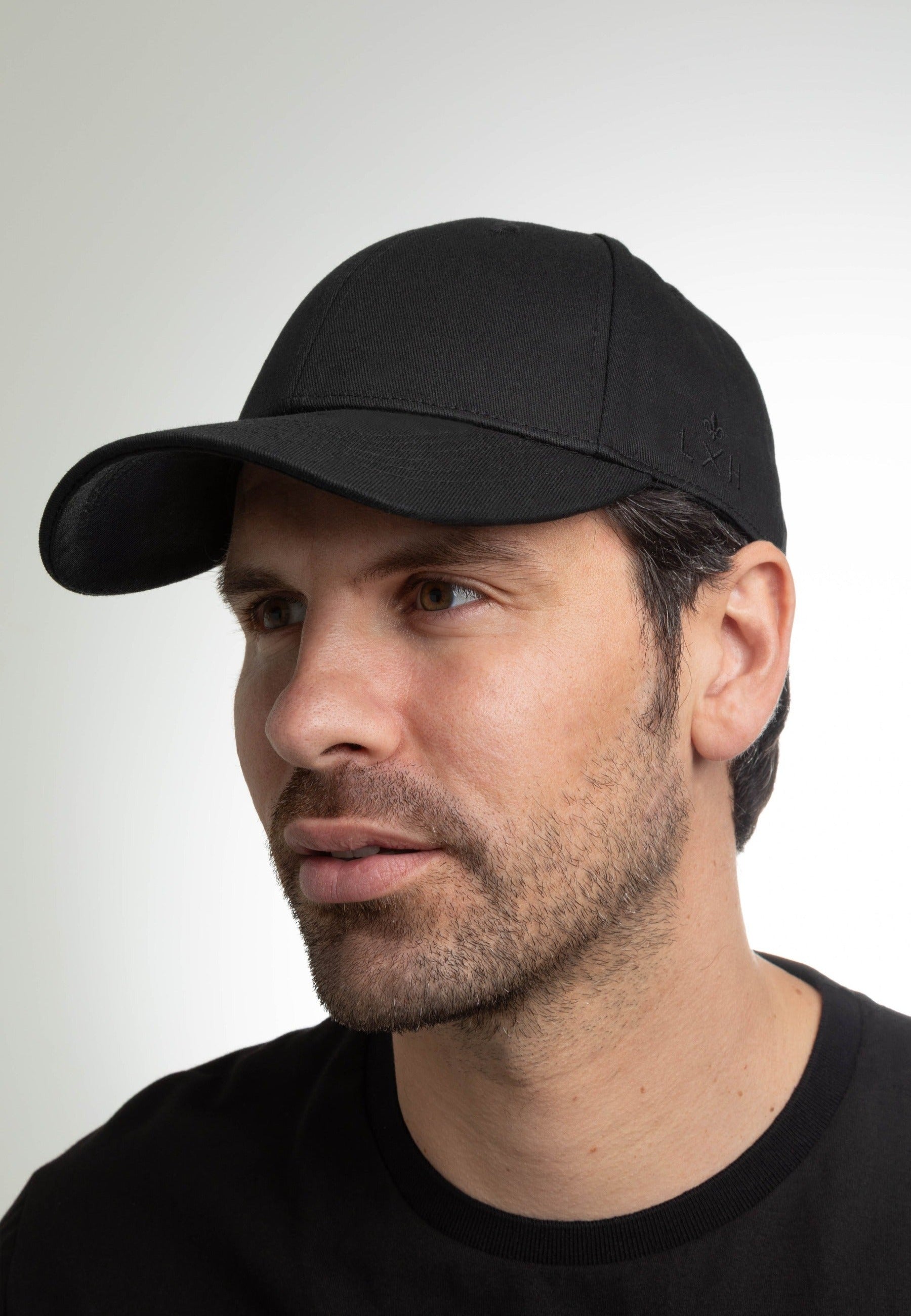 Casquette Coton - ADN in Noir Caps LXH