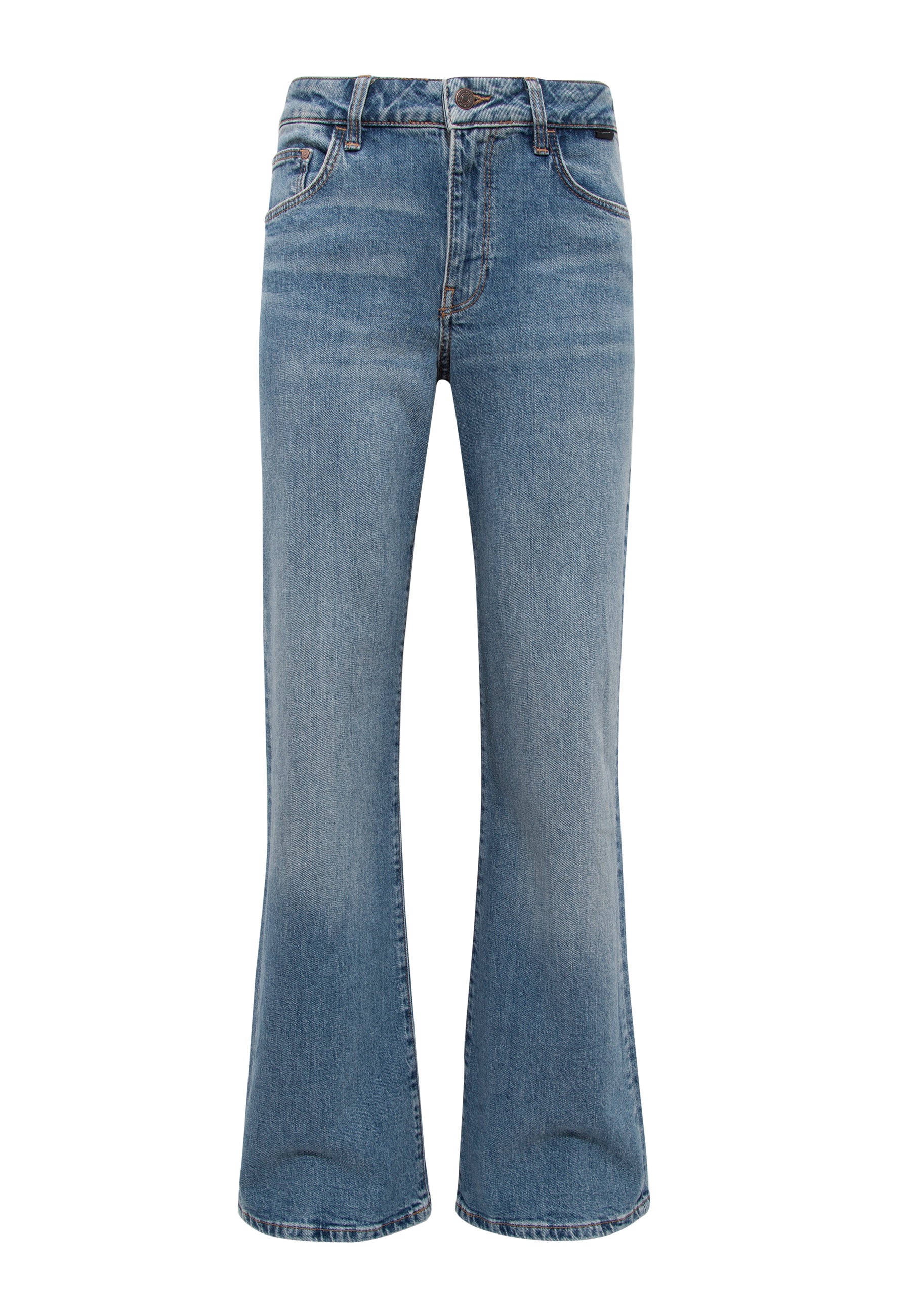 Ibiza in Mid Shaded 90S Jeans Mavi
