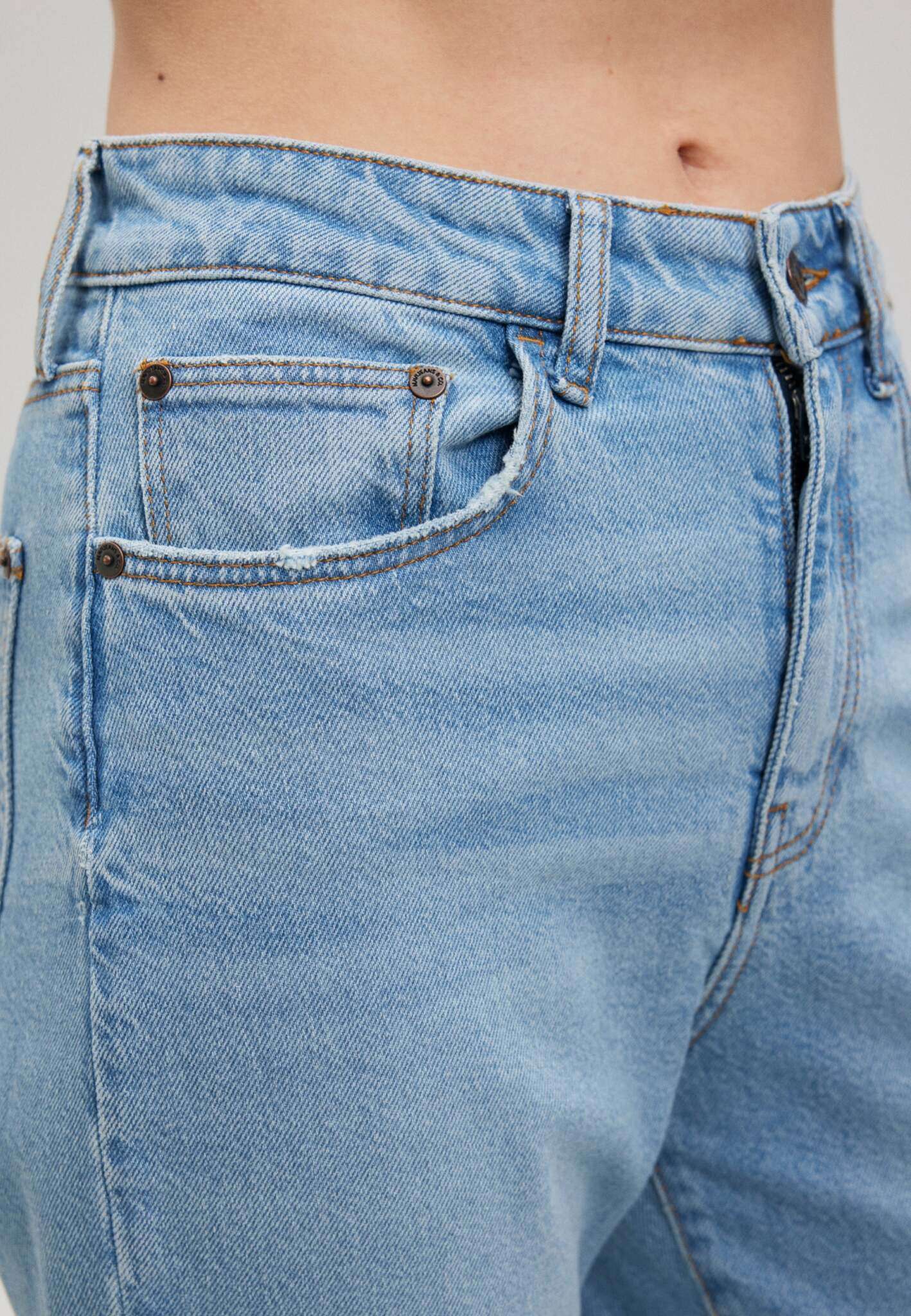 Star in Lt Bruhsed 90S Jeans Mavi