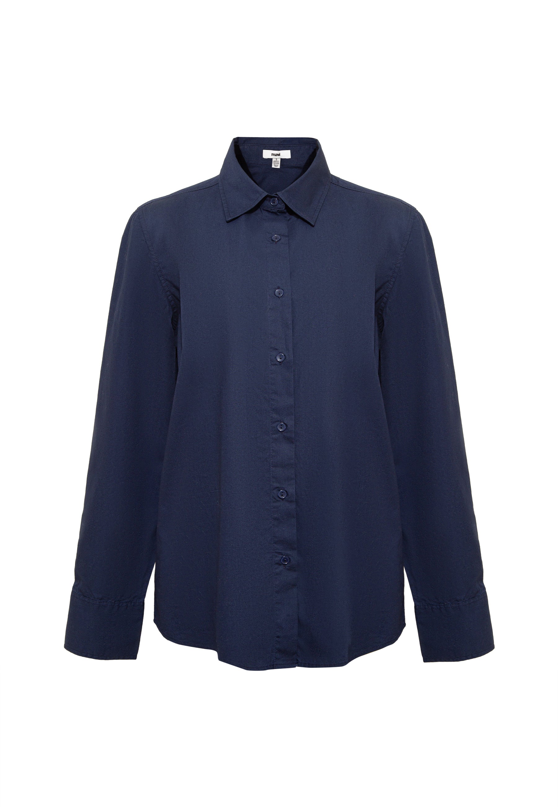Long Sleeve Shirt in Navy Blazer Shirts Mavi