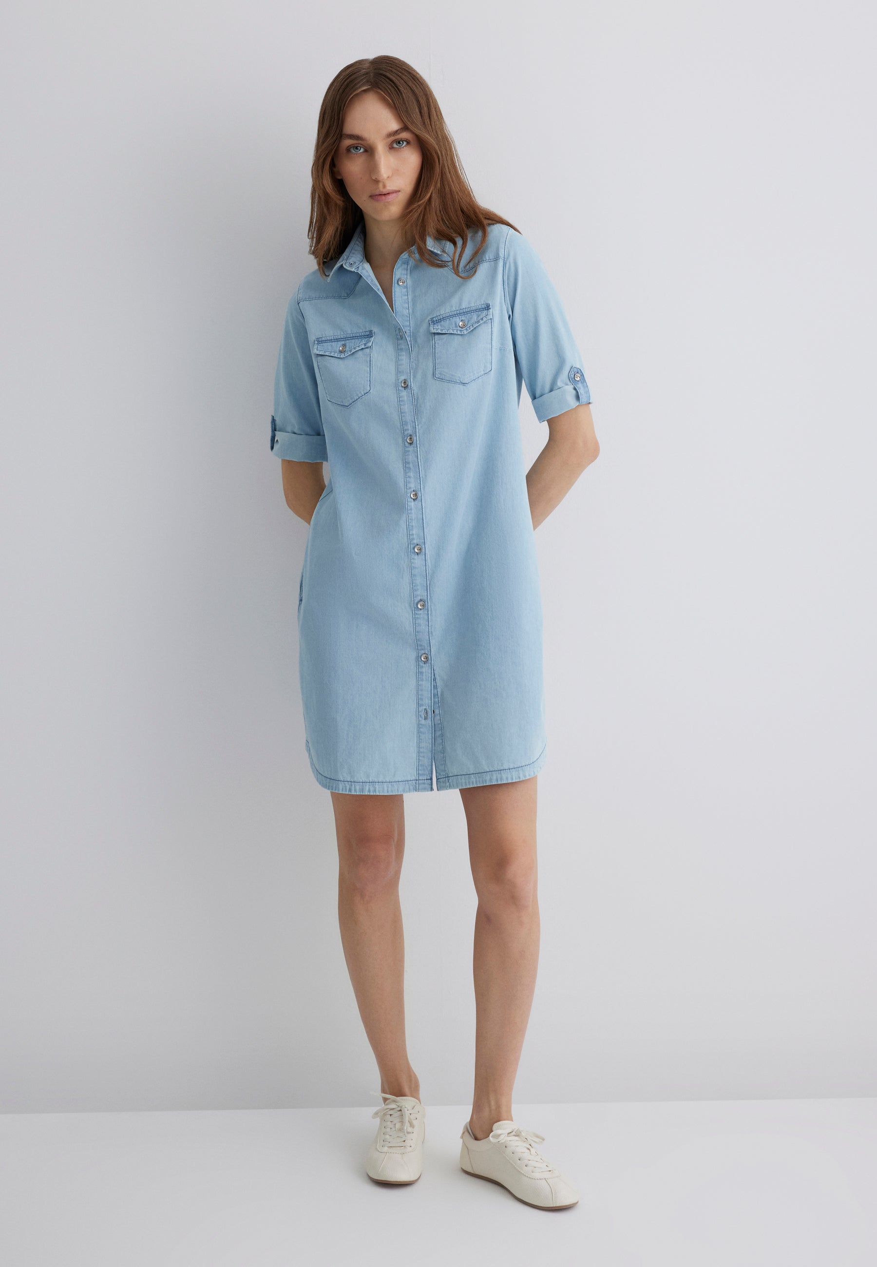 Lyra in Lt Blue Lt Denim Dresses Mavi