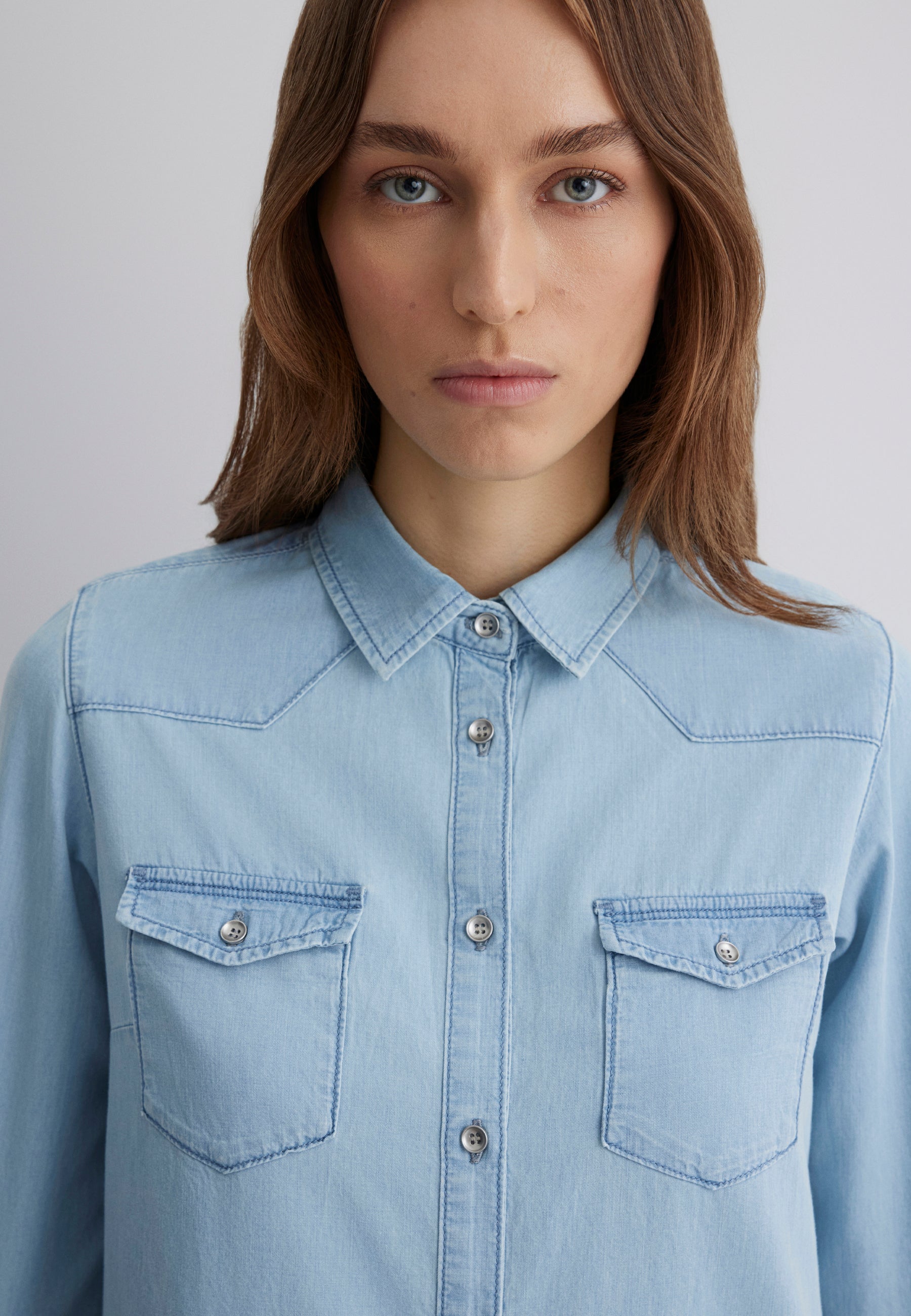 Lyra in Lt Blue Lt Denim Dresses Mavi
