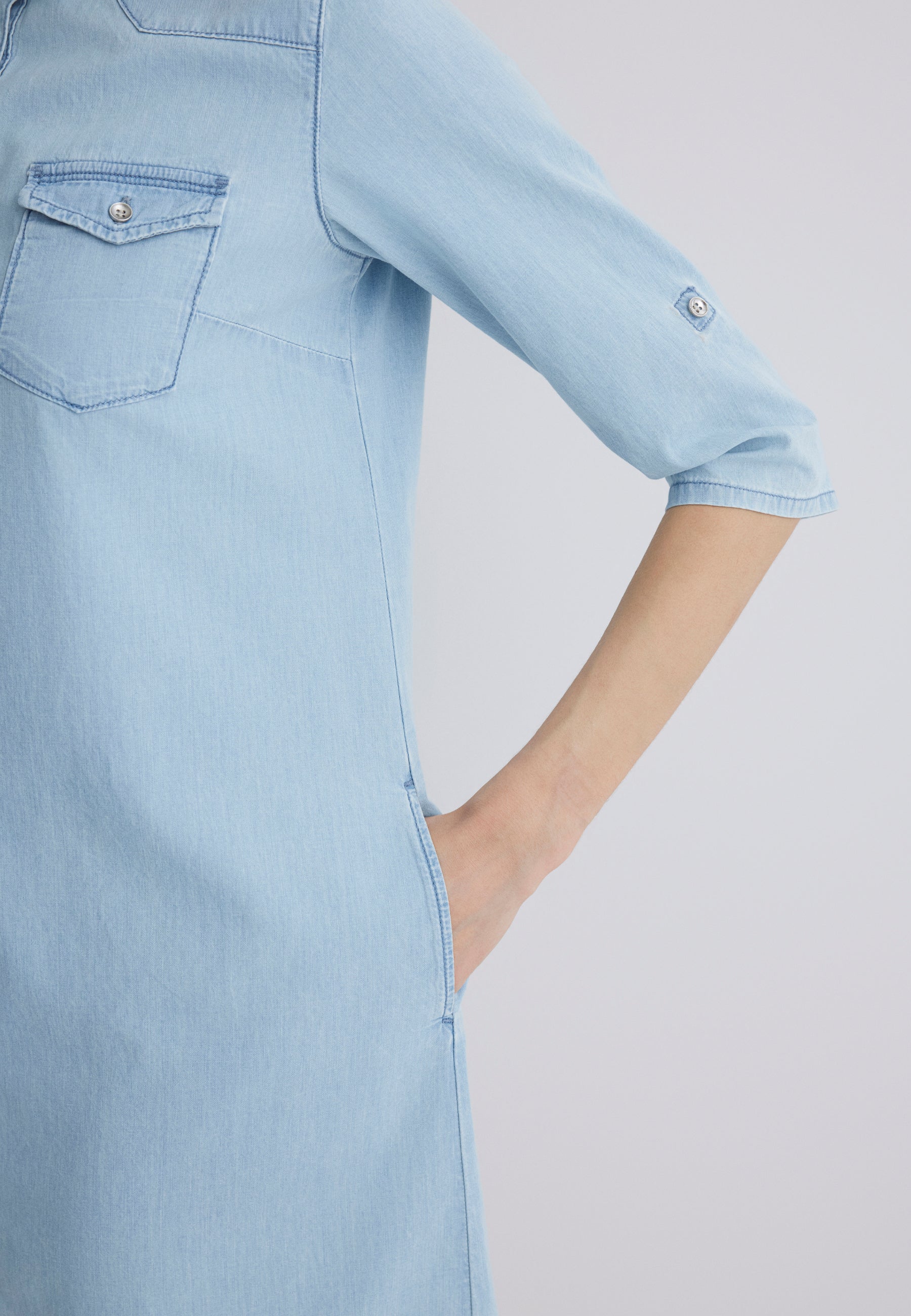 Lyra in Lt Blue Lt Denim Dresses Mavi