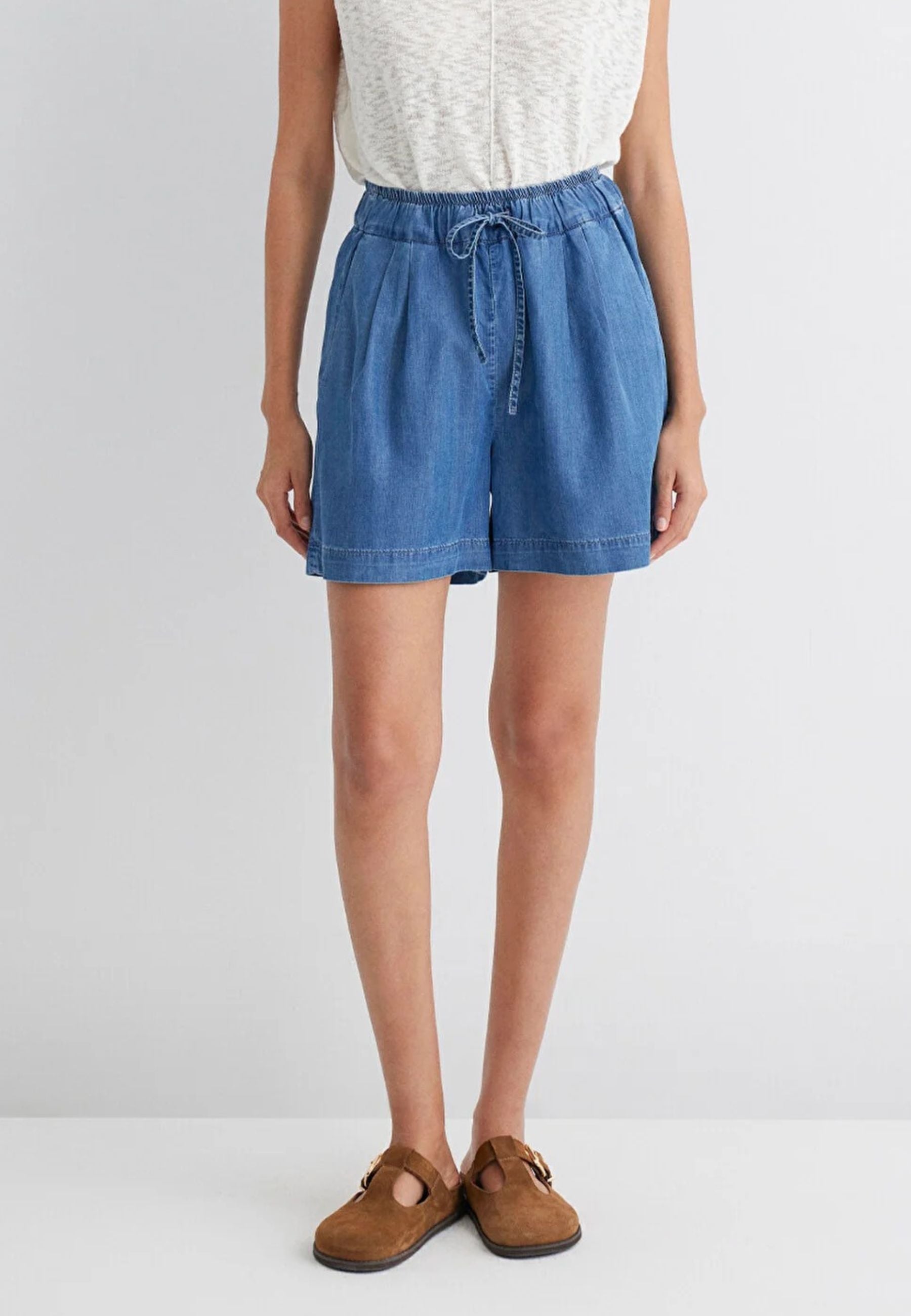 Penny in Mid Blue Gold