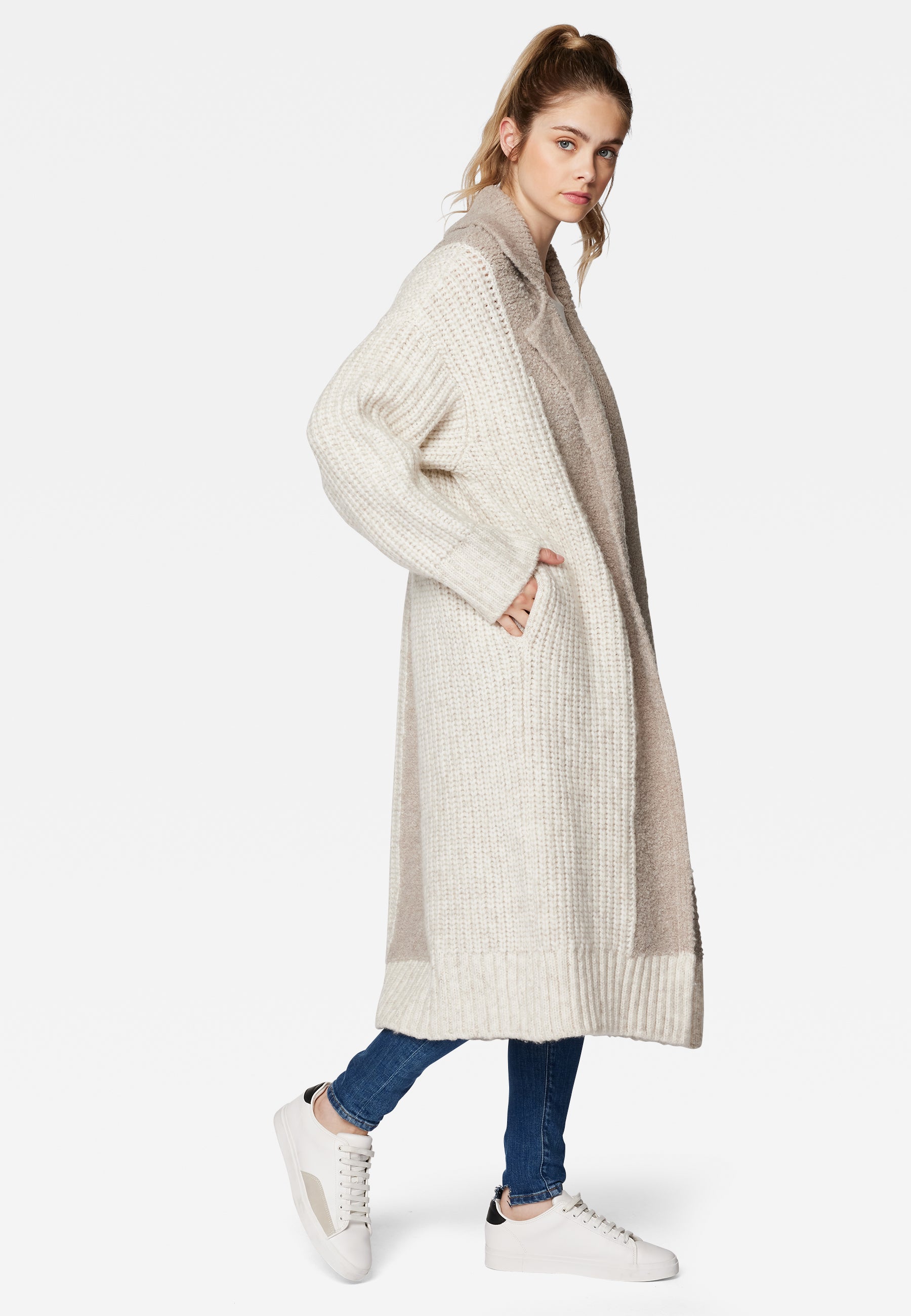 Cardigan in Pumice Stone Jackets Mavi