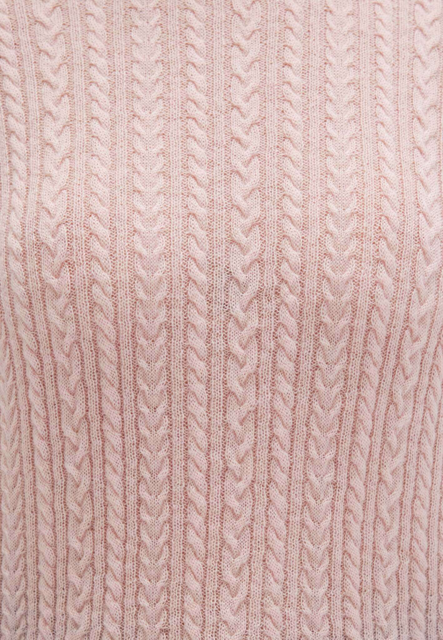 Short Sleeve Tricot in Lotus Melange Sweater Mavi