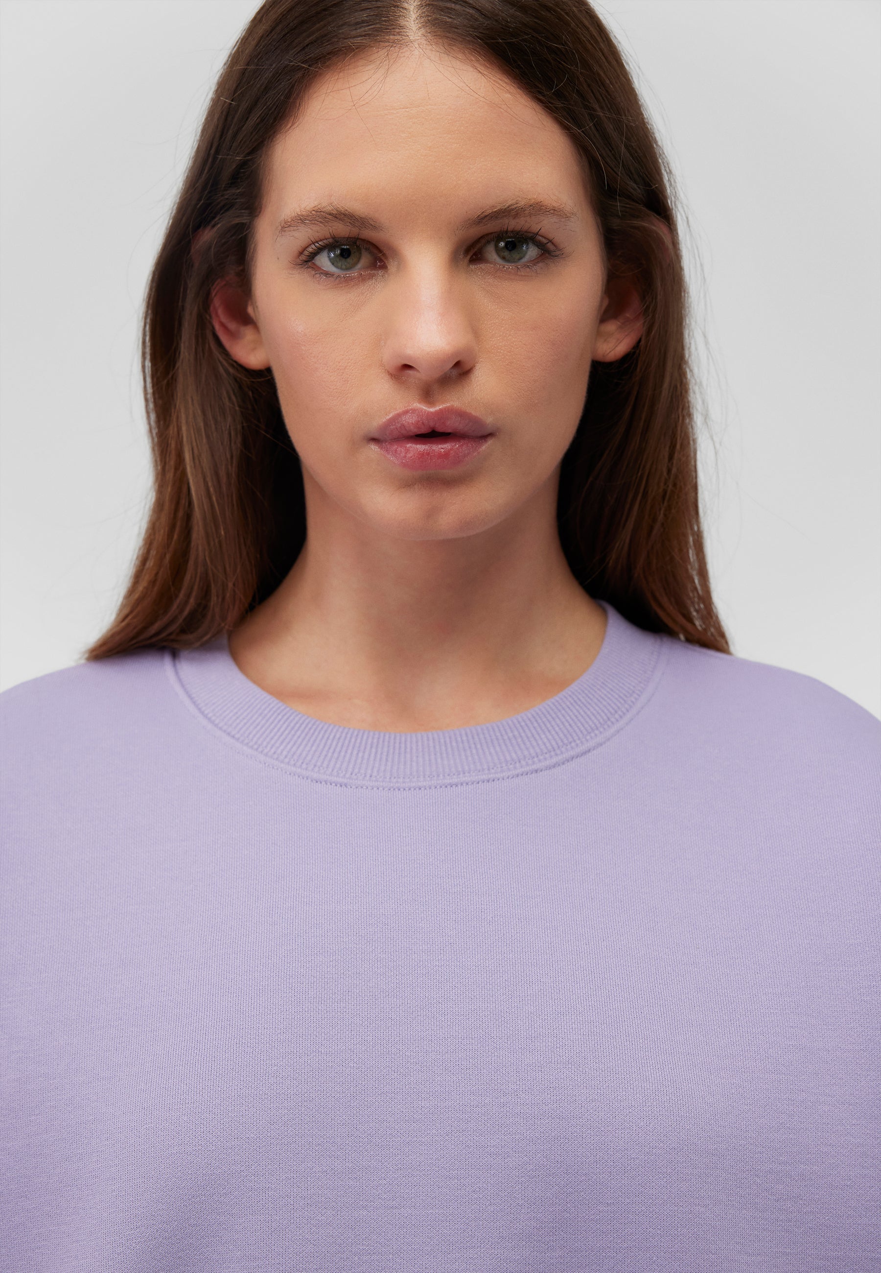 Crew neck sweatshirt in Wisteria Sweatshirts Mavi