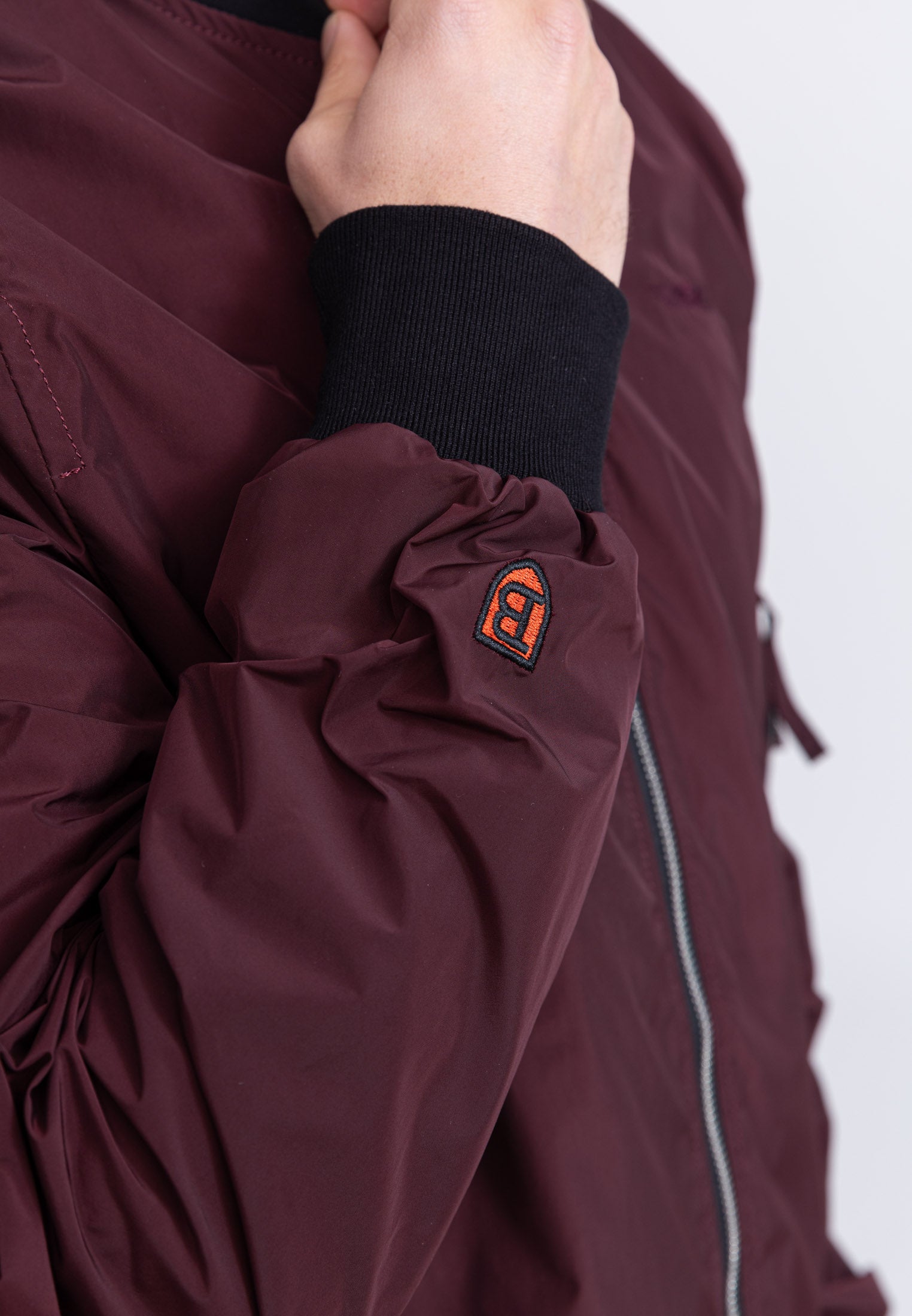 MA1 M Bomber jacket in Burgundy Jackets Bombers Original