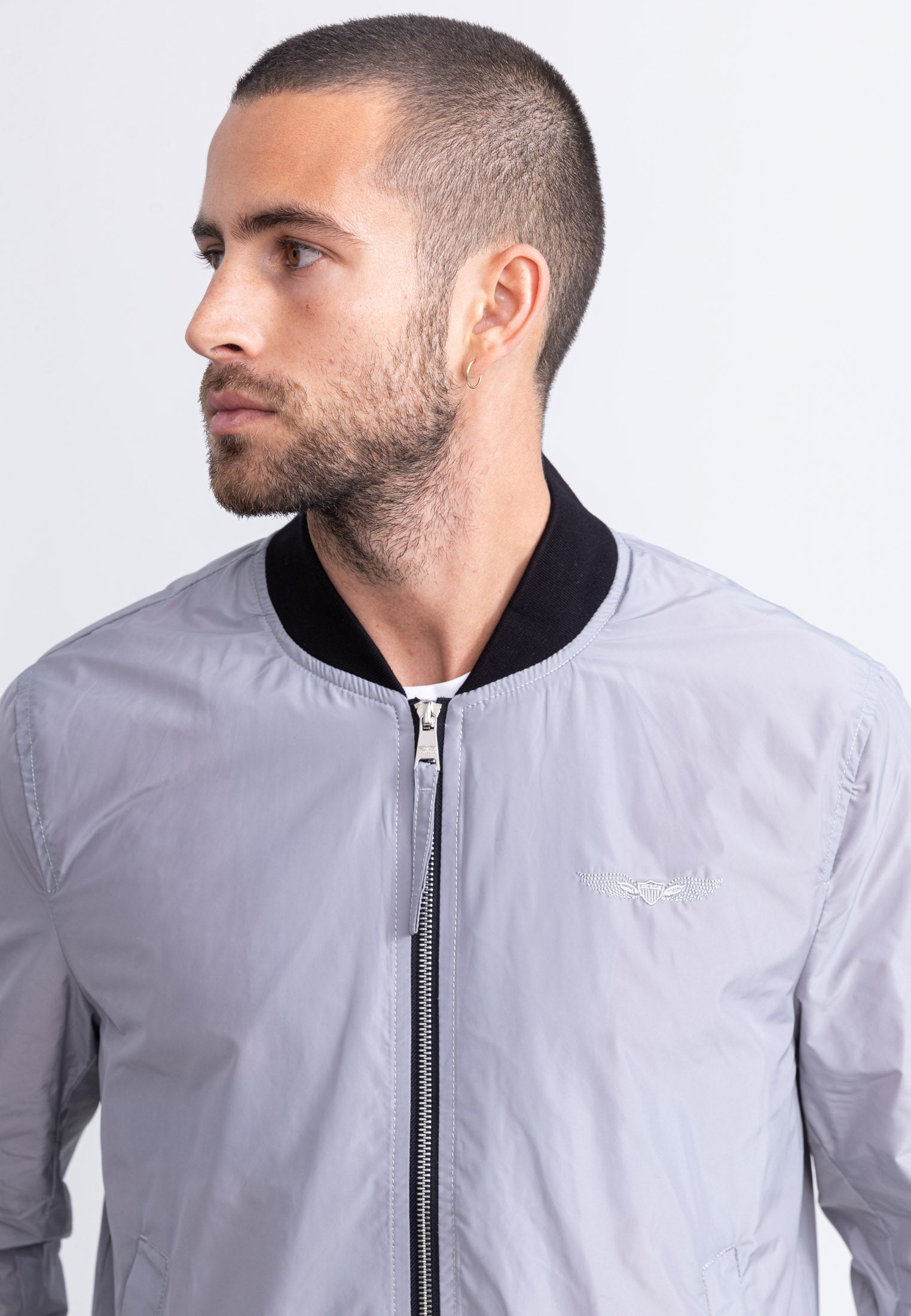 MA1 M bomber jacket in L.Grey Jackets Bombers Original