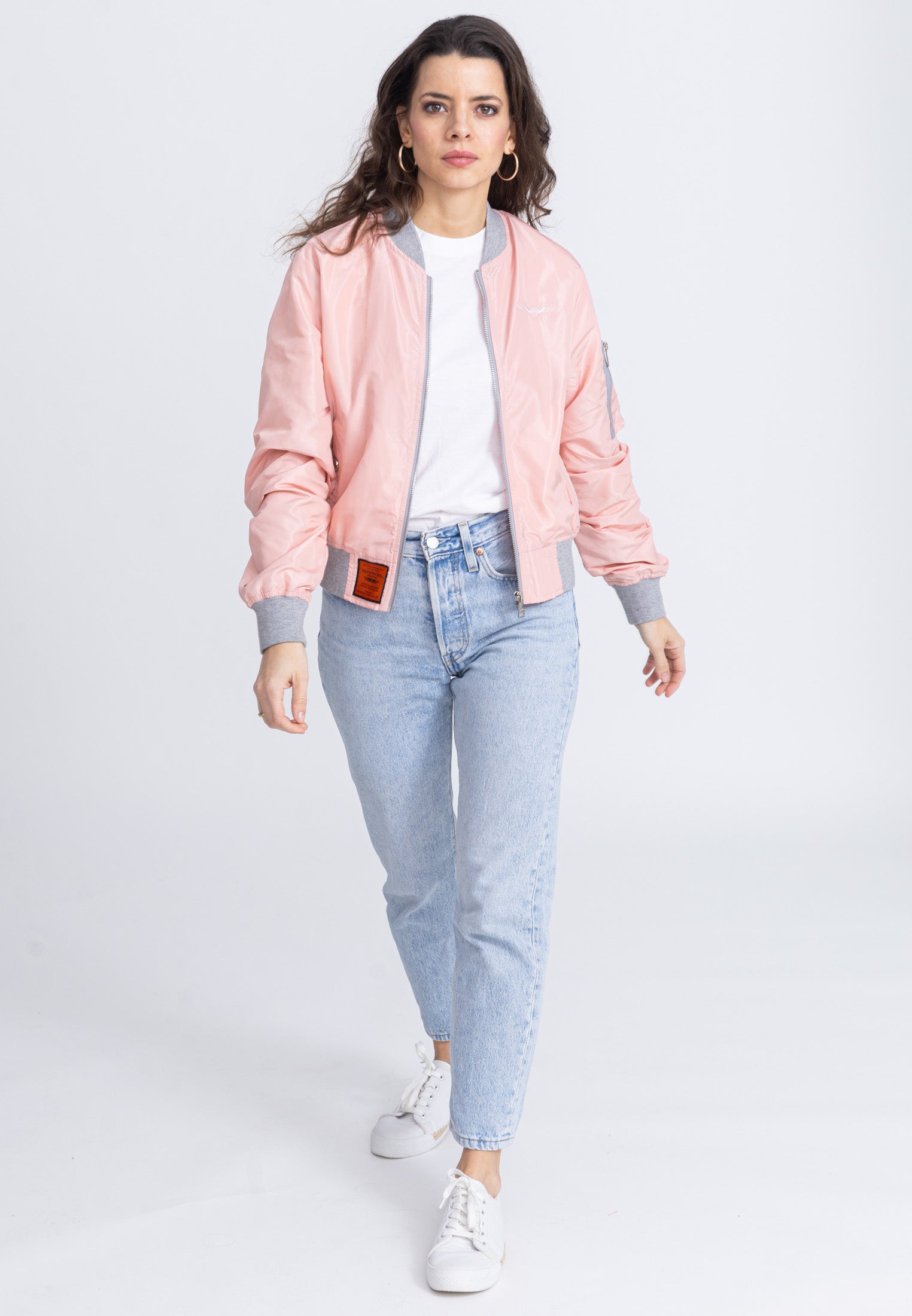 MA1 W Bomber jacket in L.Pink Jackets Bombers Original