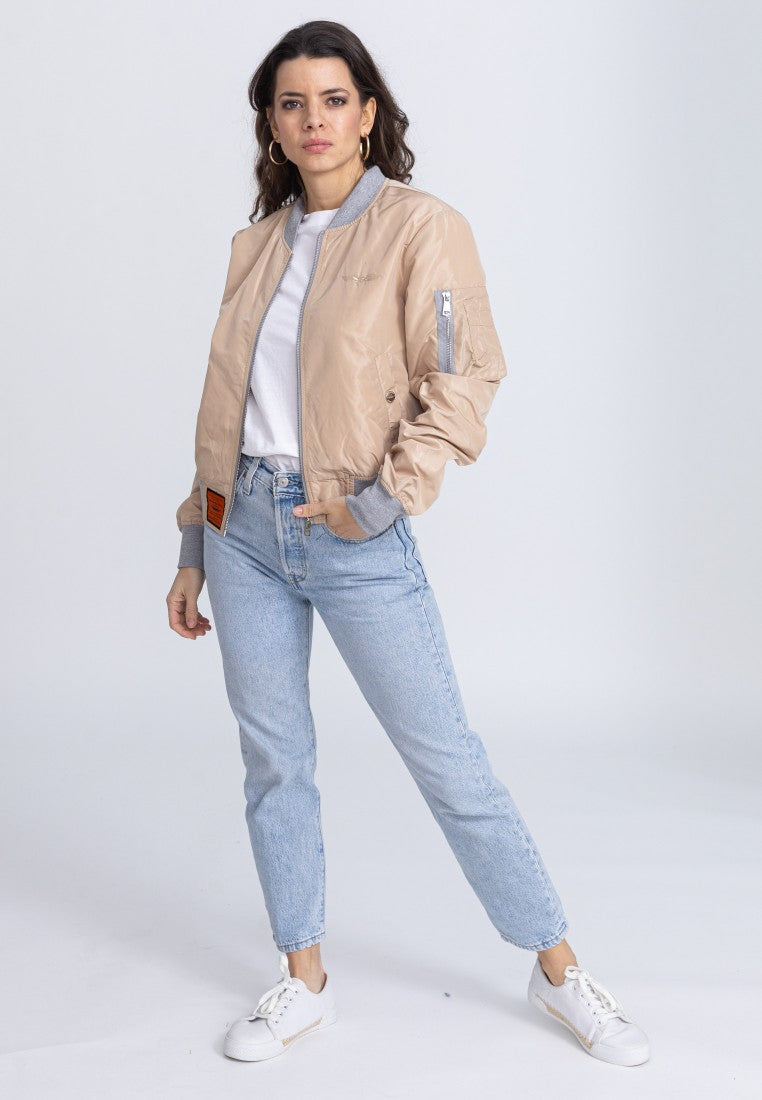 MA1 W Bomber jacket in Tan Jackets Bombers Original