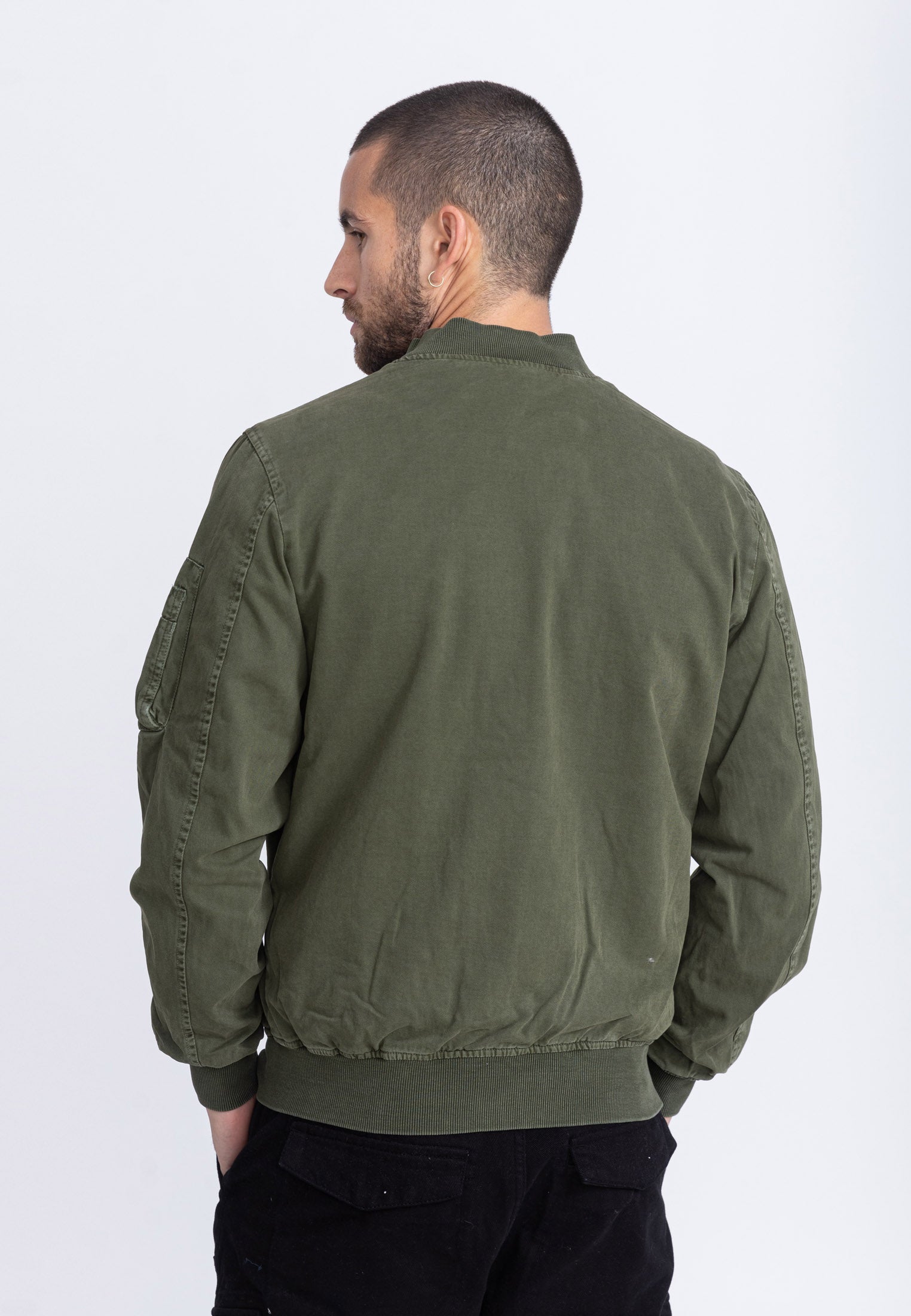 Mac M bomber jacket in kaki Jackets Bombers Original