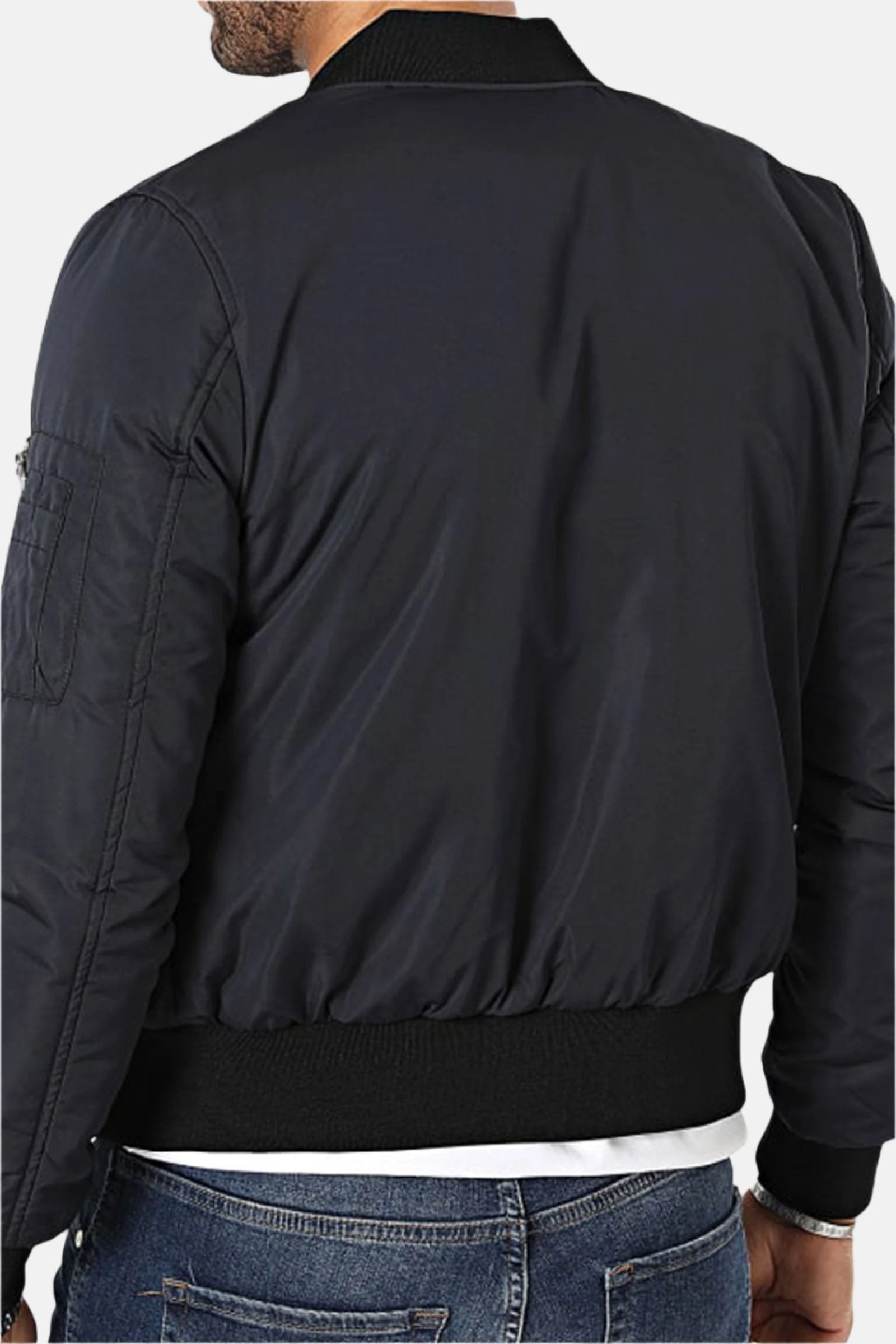 Max M bomber jacket in Black Jackets Bombers Original