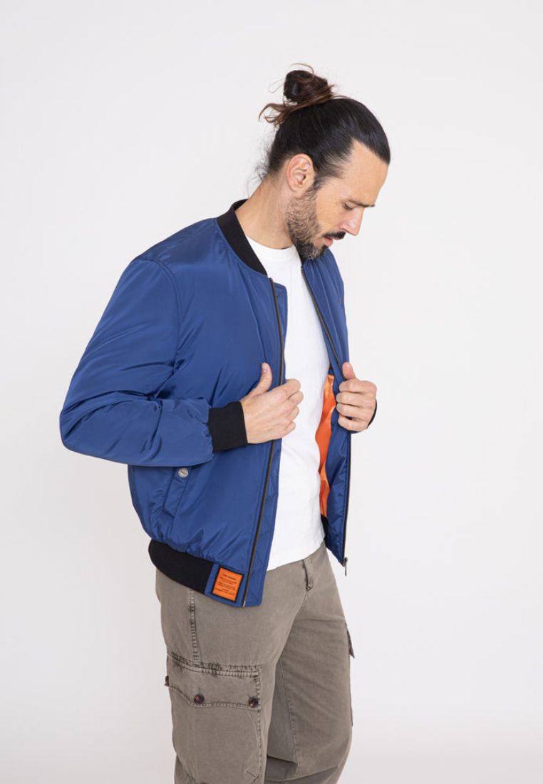 Max M bomber jacket in Indigo Jackets Bombers Original