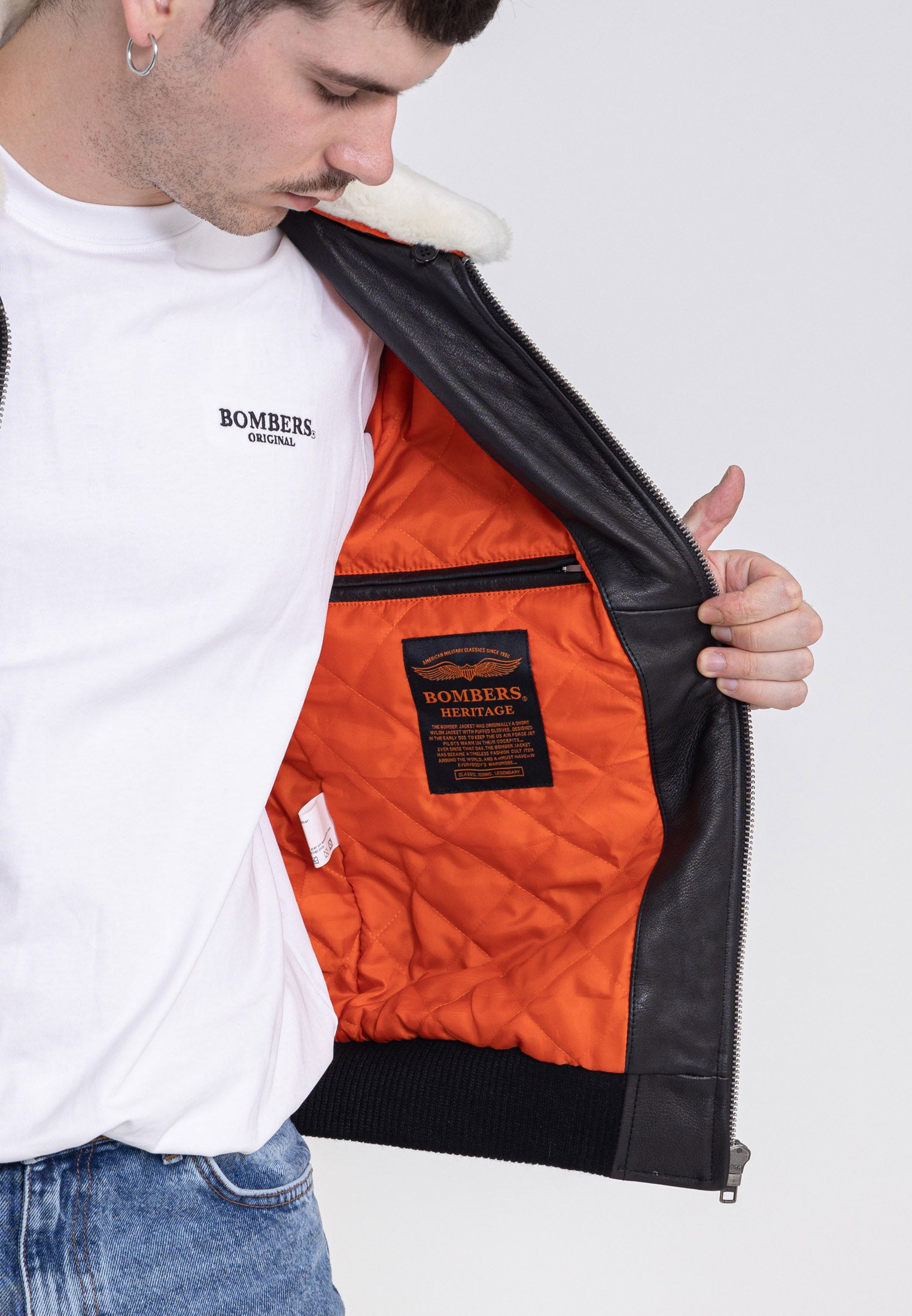 Maverick-M in Black Jackets Bombers Original