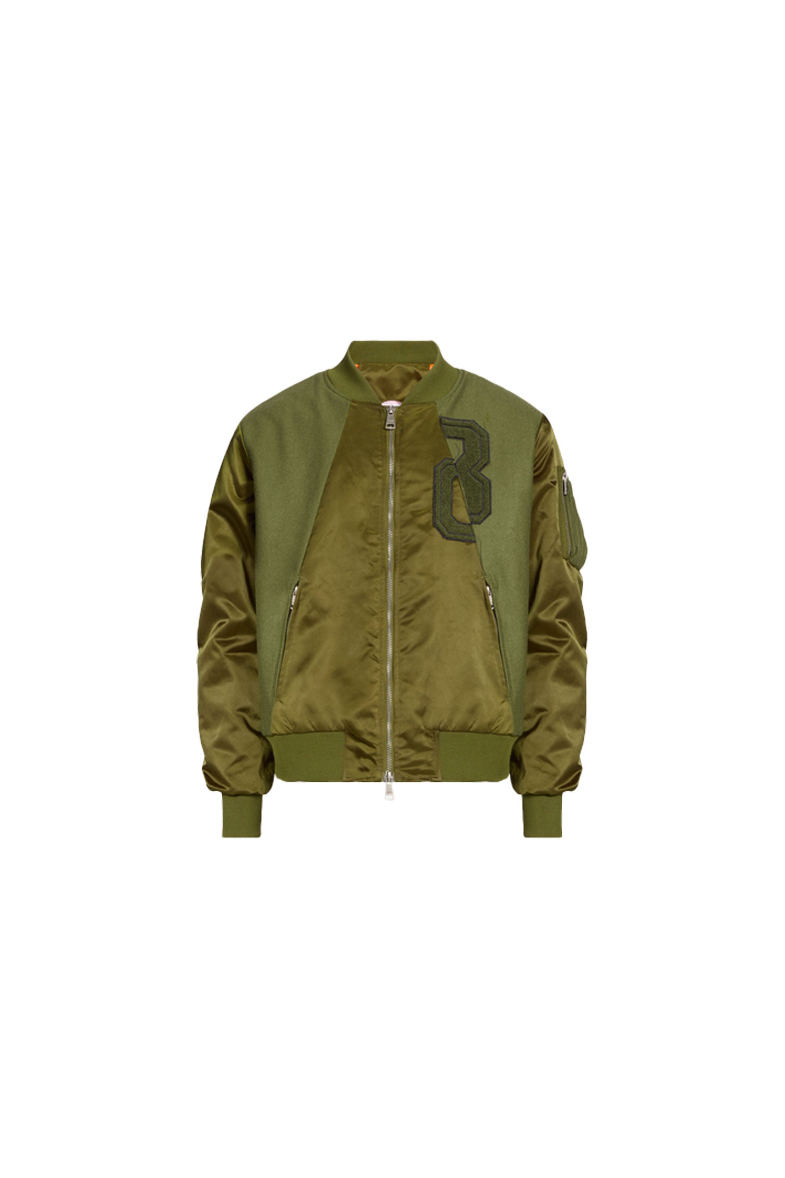 Nabari U bomber jacket in kaki Jackets Bombers Original