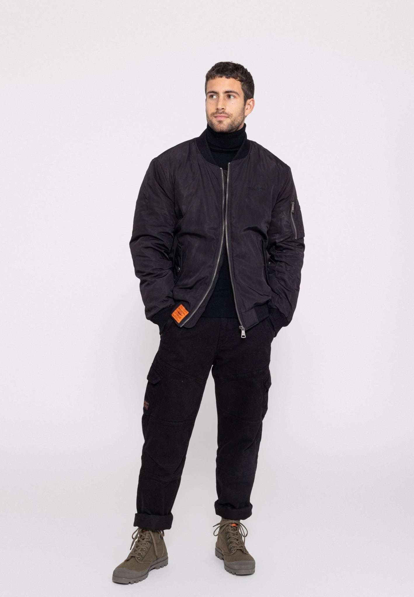 Original M Bomber Jacket in Black Jackets Bombers Original