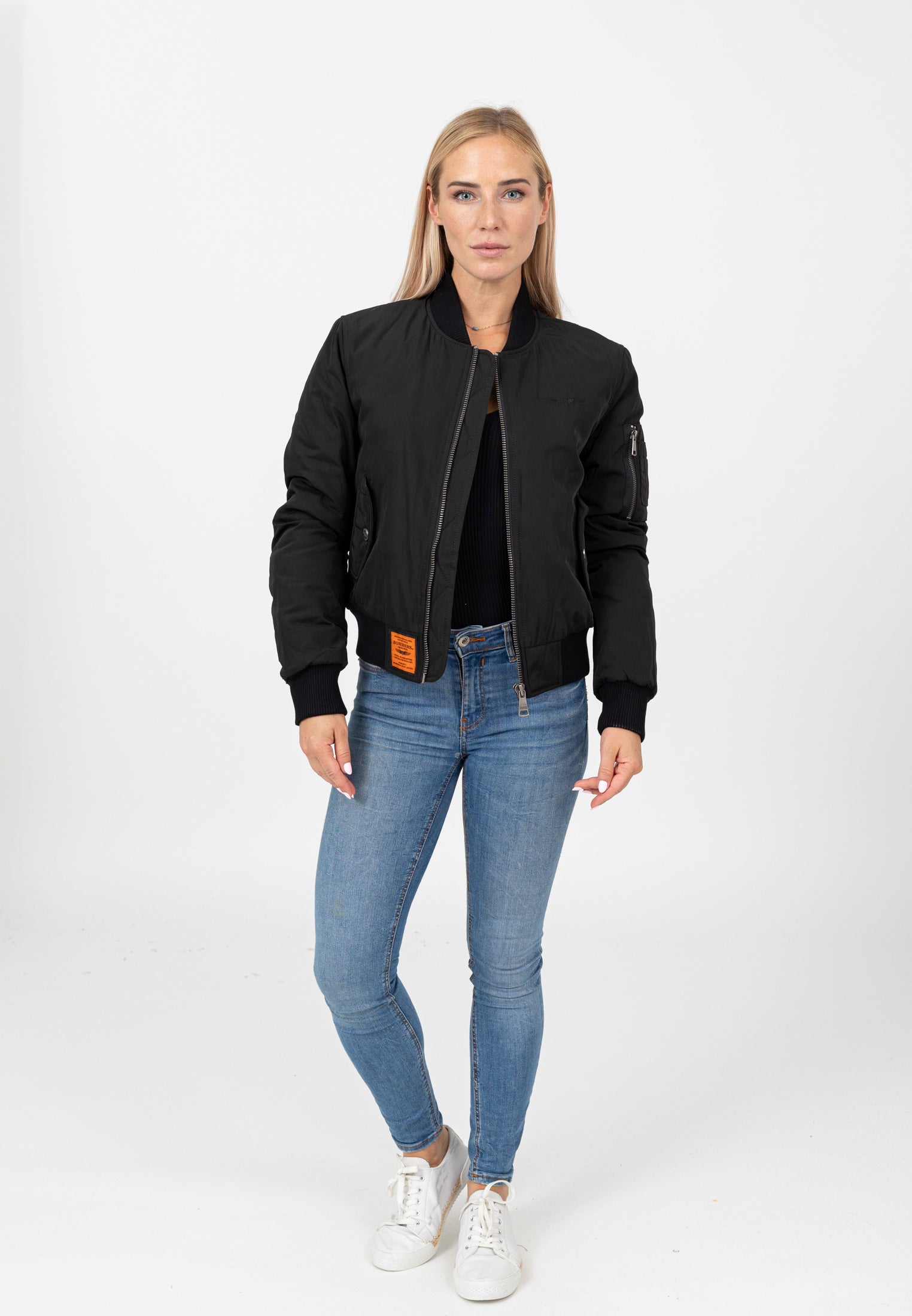 Original W in Black Jackets Bombers Original