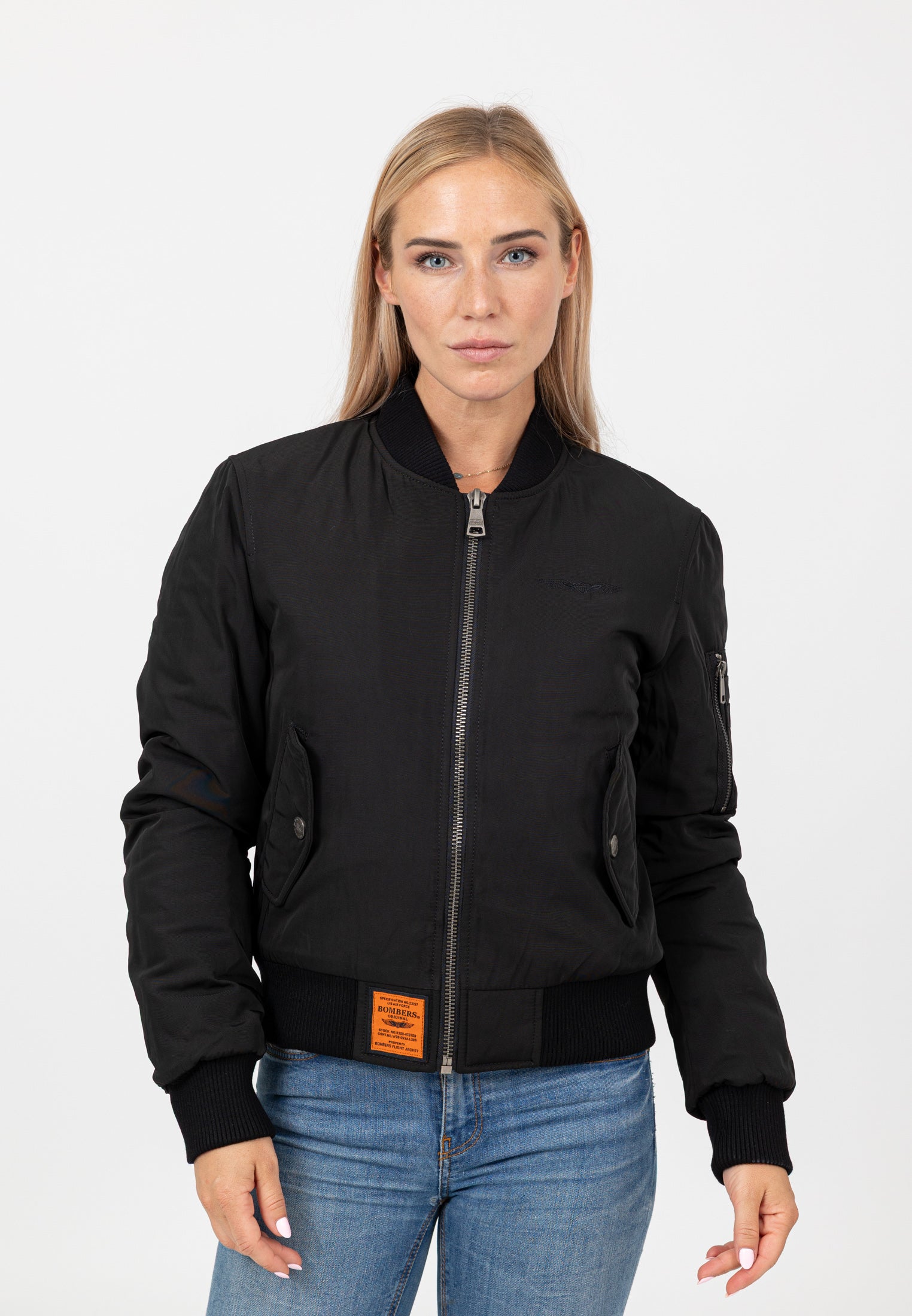 Original W in Black Jackets Bombers Original