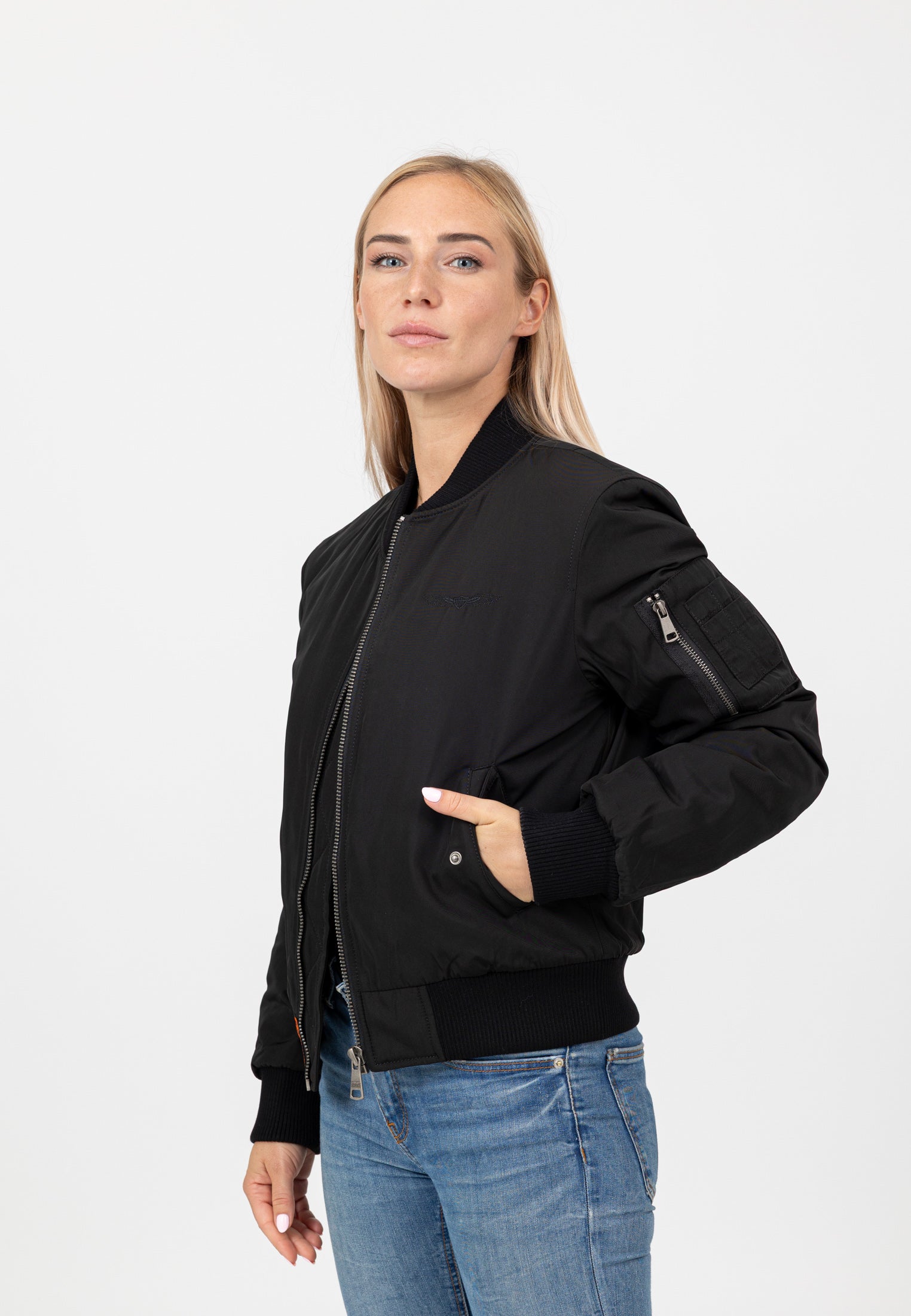 Original W in Black Jackets Bombers Original
