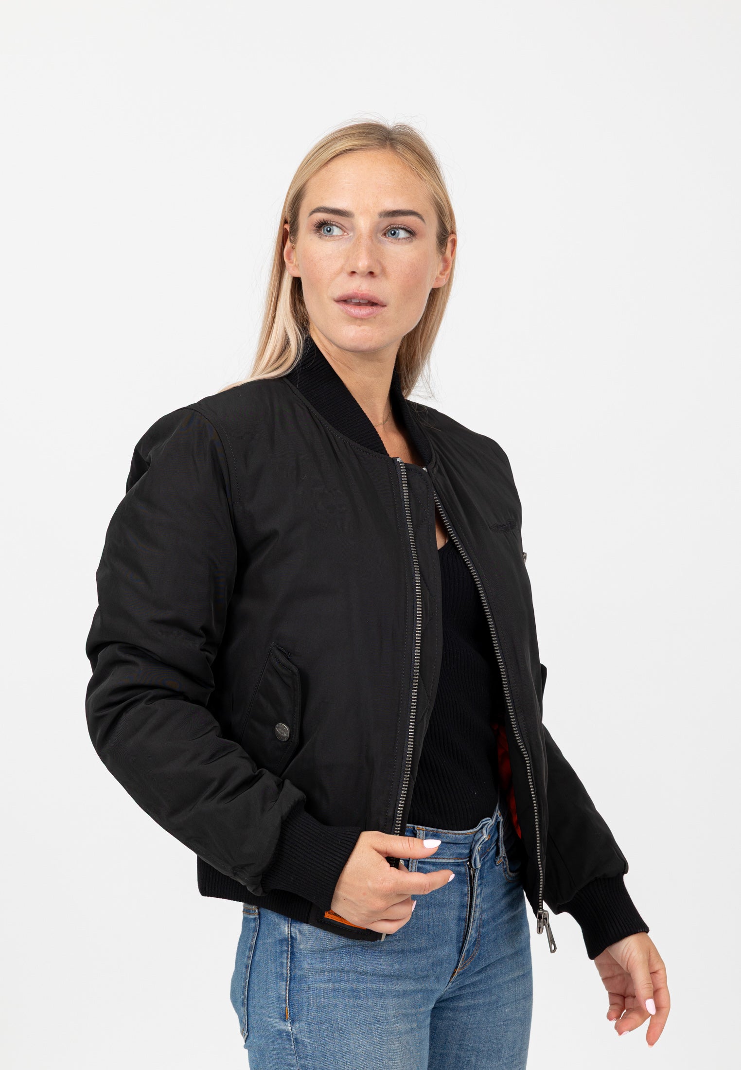 Original W in Black Jackets Bombers Original
