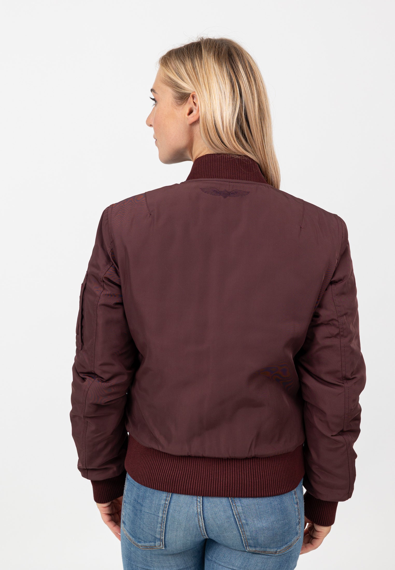 Original-W in Burgundy Jackets Bombers Original