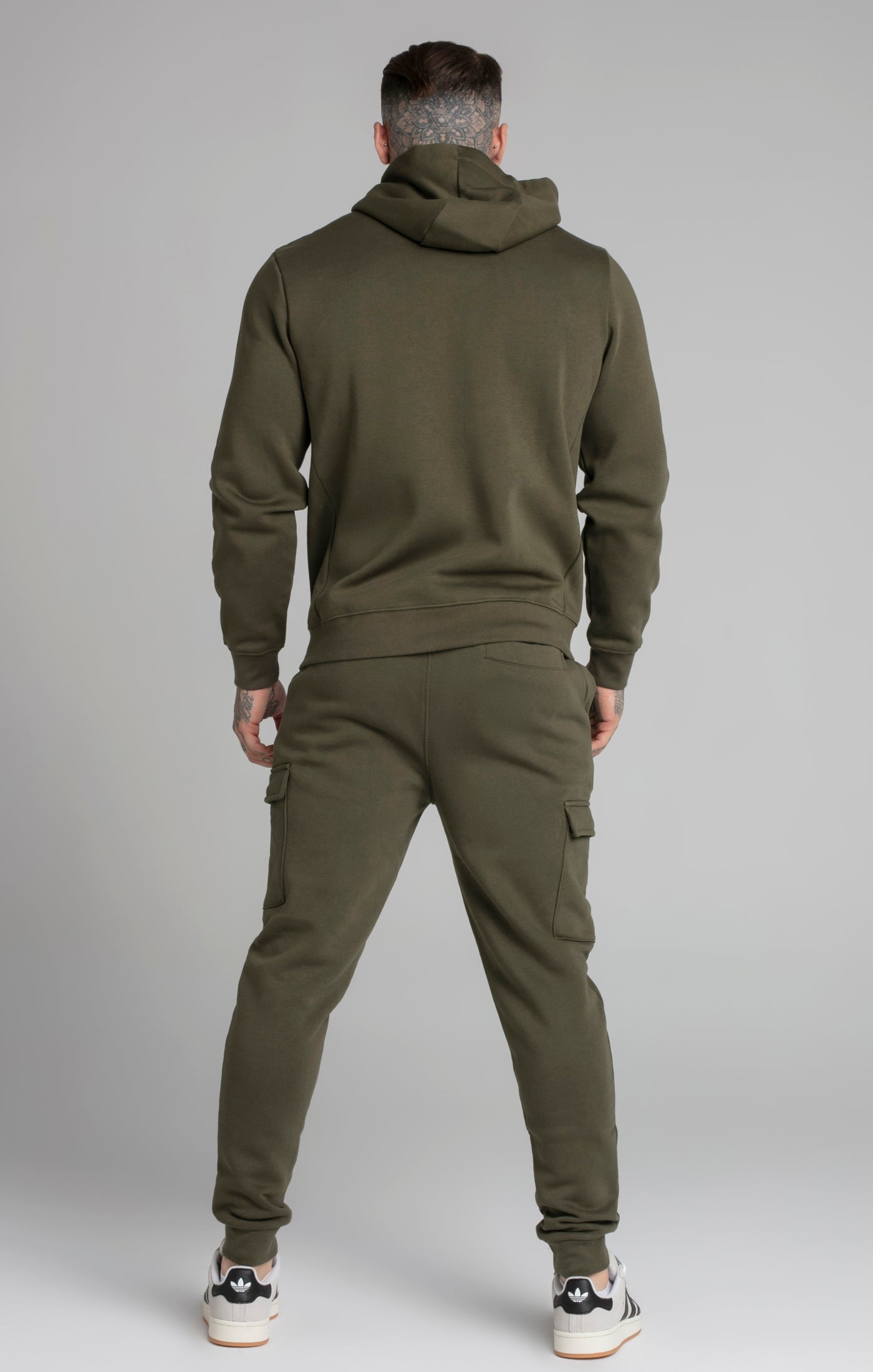 Essential Cargo Jogger in Khaki Pants SikSilk
