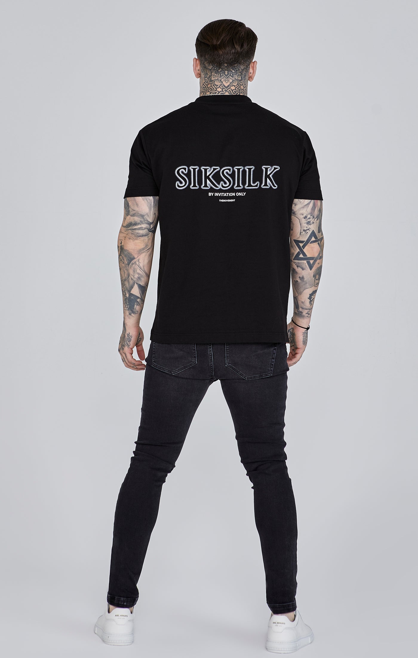 Skinny Jeans in Black Jeans SikSilk