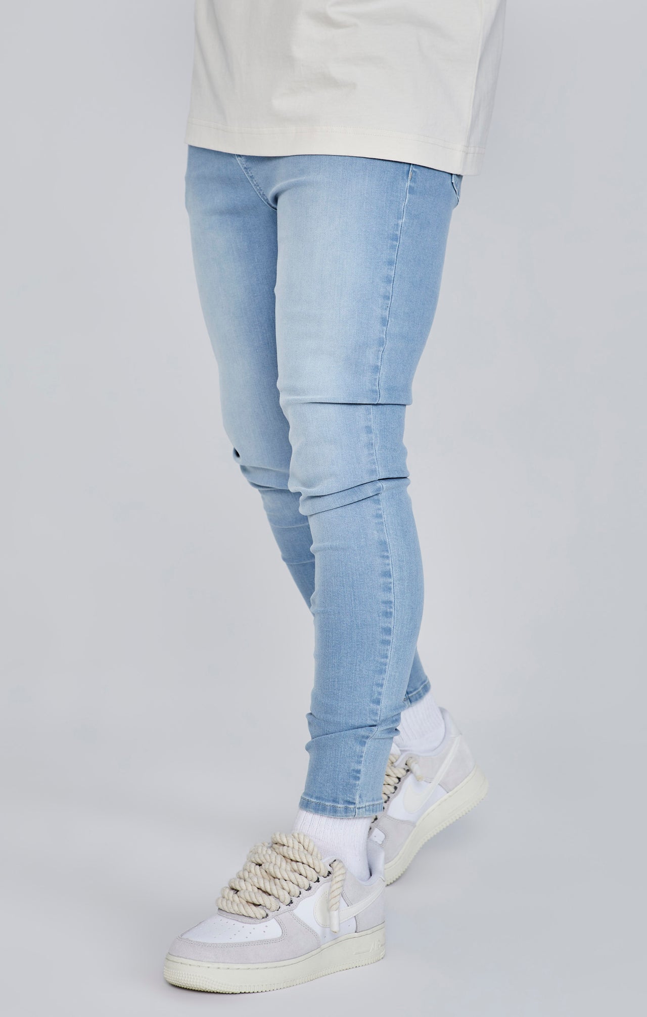 Skinny Jeans in Blue Jeans SikSilk