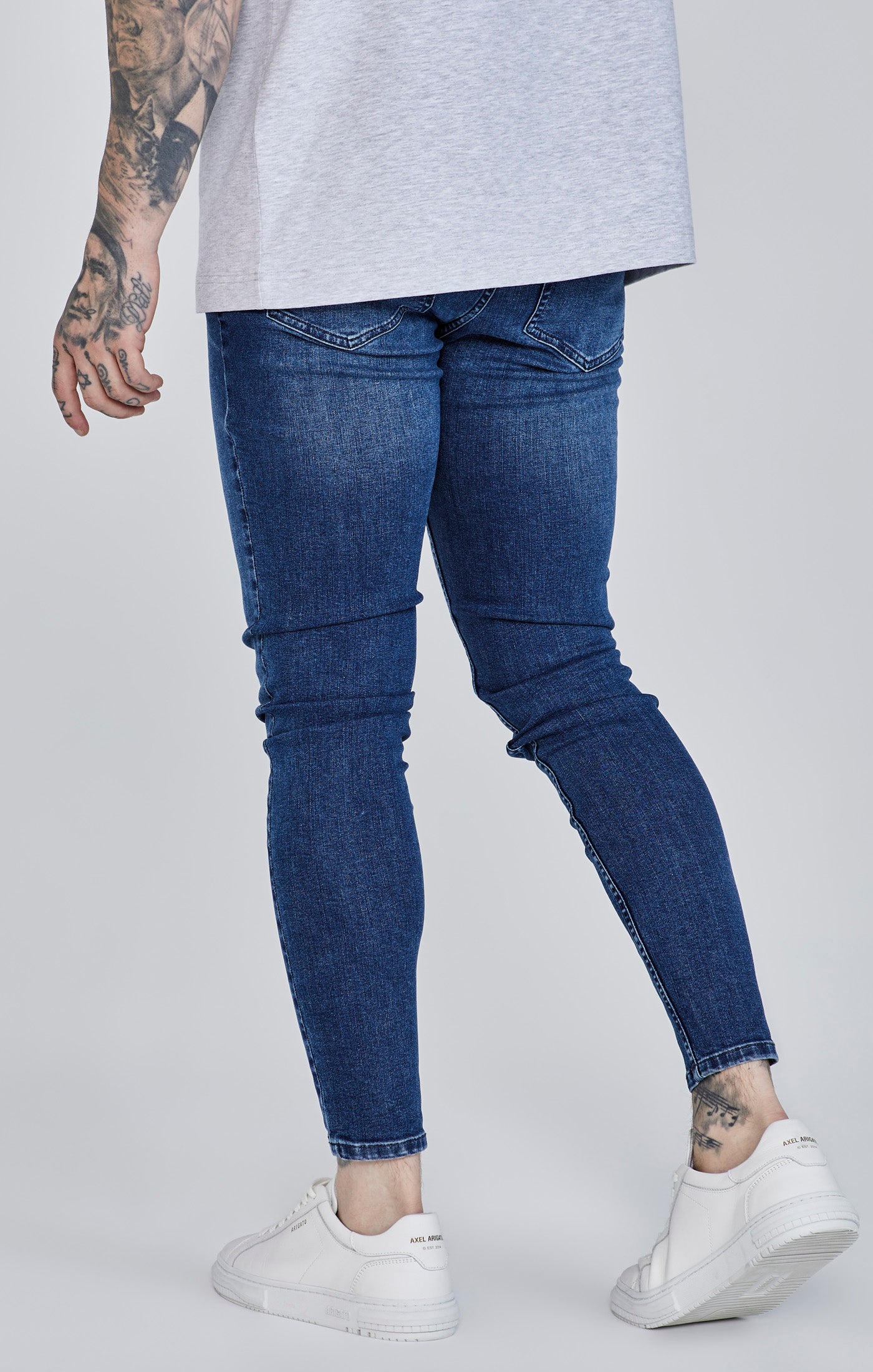 Skinny Jeans in Blue Jeans SikSilk