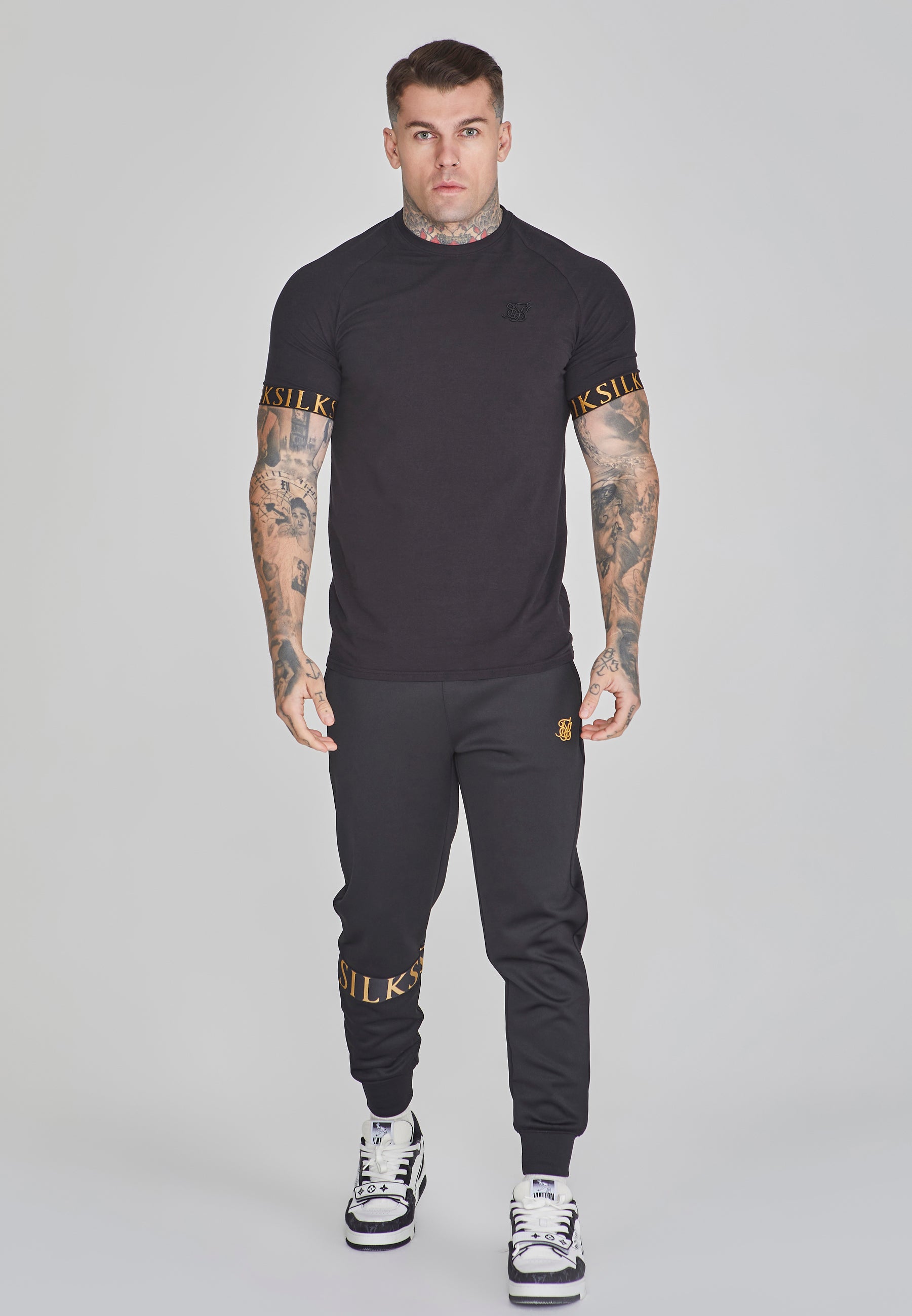 Tech T-Shirt in Black T-Shirts SikSilk