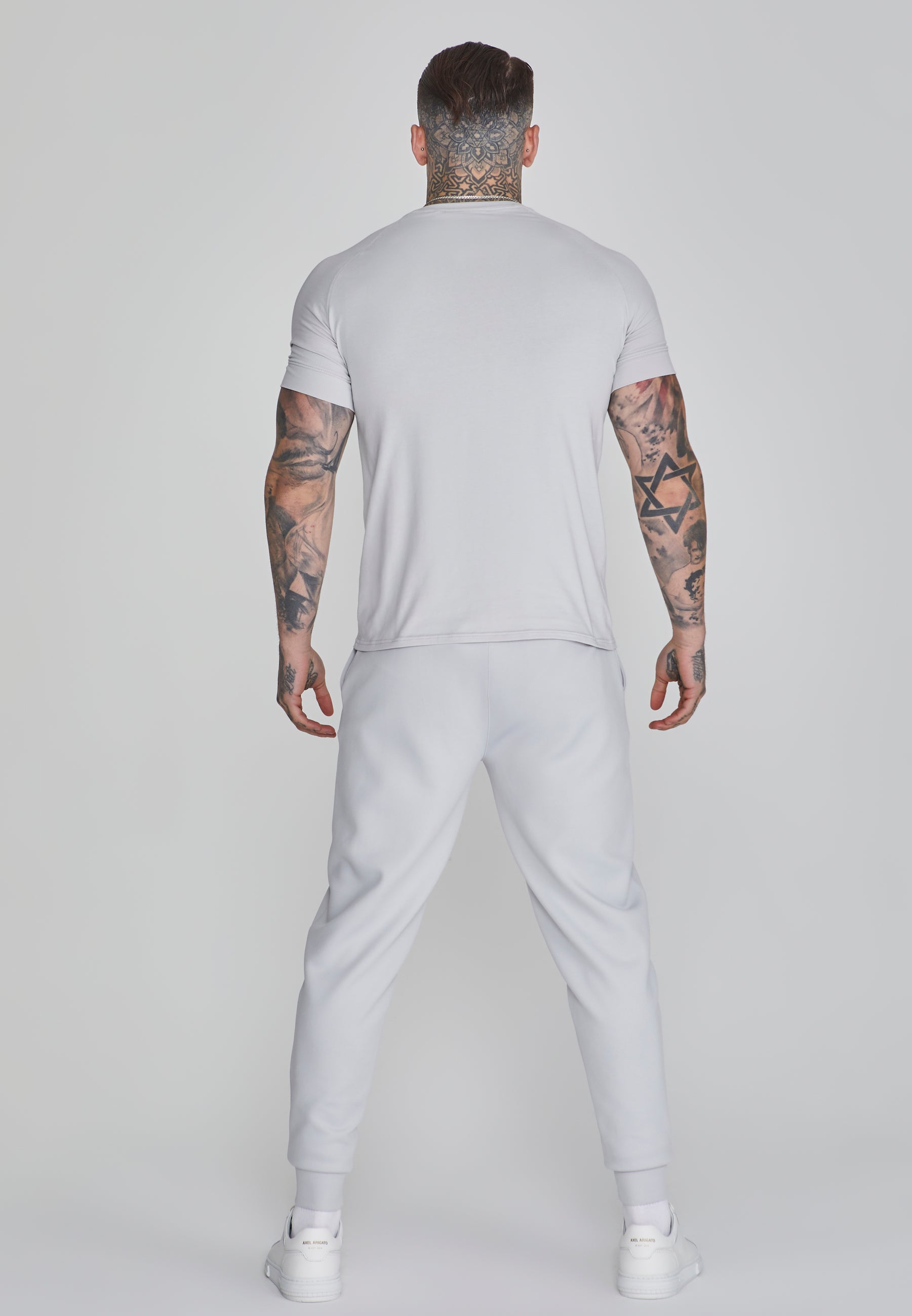 Smart T-Shirt in Light Grey T-Shirts SikSilk